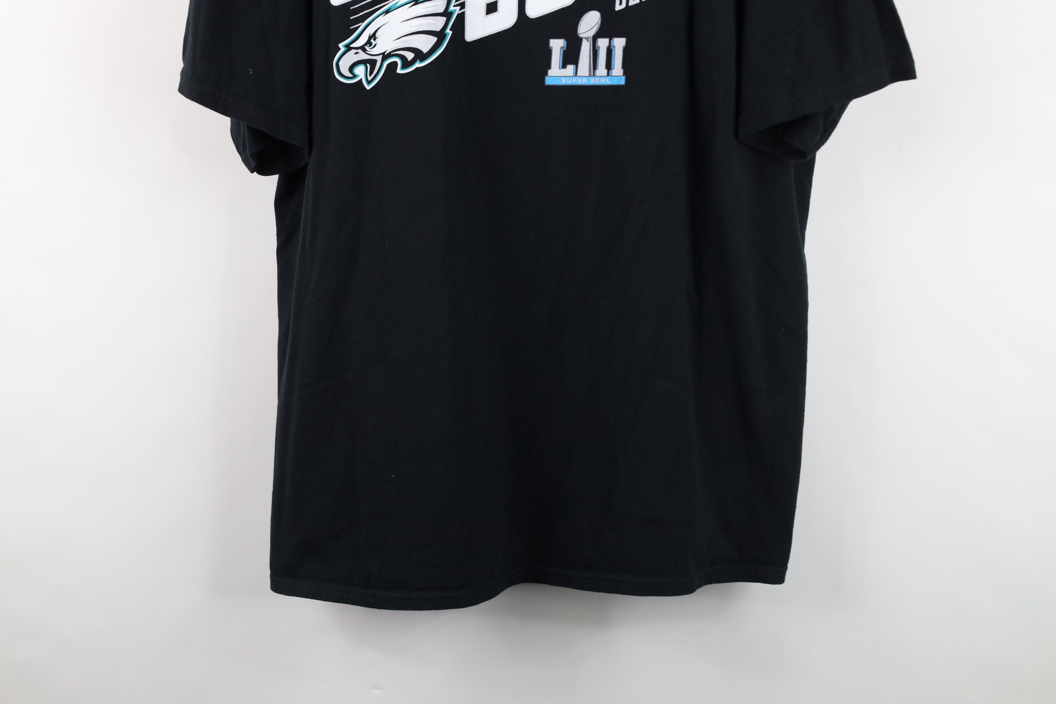 Vintage NFL Bowl LIII Champs Philadelphia Eagles Football T-Shirt Size US XXL / EU 58 / 5 - 3 Thumbnail