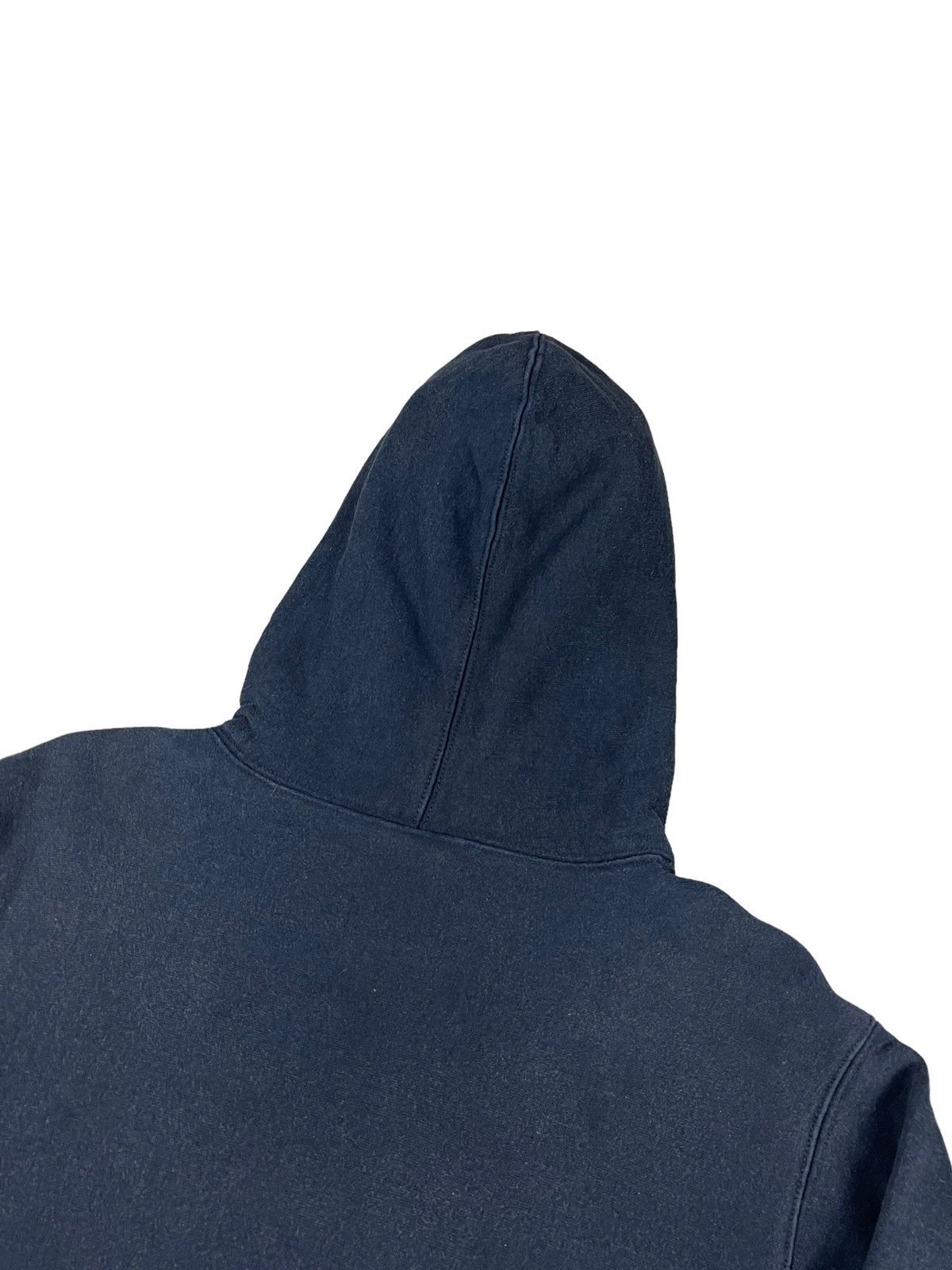 Supreme Vintage 2000 Supreme Box Logo Navy On Navy Hoodie Size US L / EU 52-54 / 3 - 9 Thumbnail