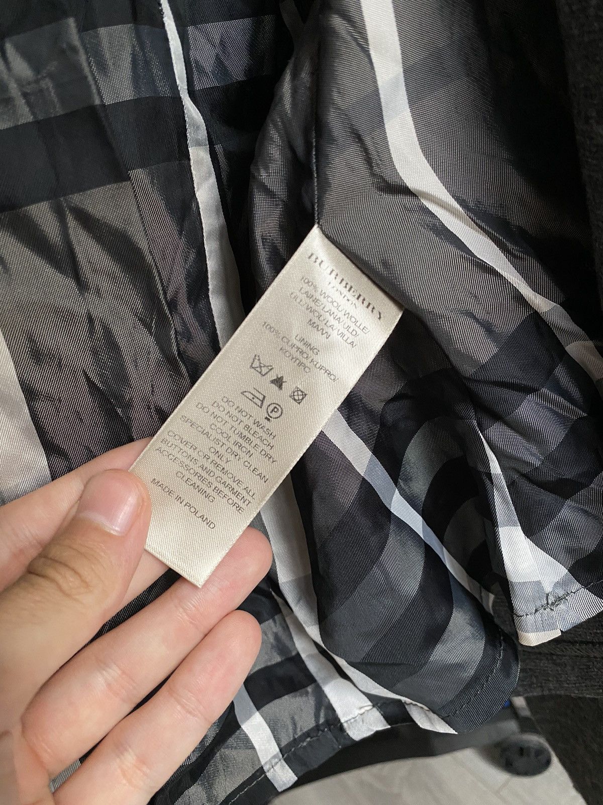 Burberry × Burberry Prorsum Burberry blazer jacket wool gray Size L / US 10 / IT 46 - 7 Thumbnail