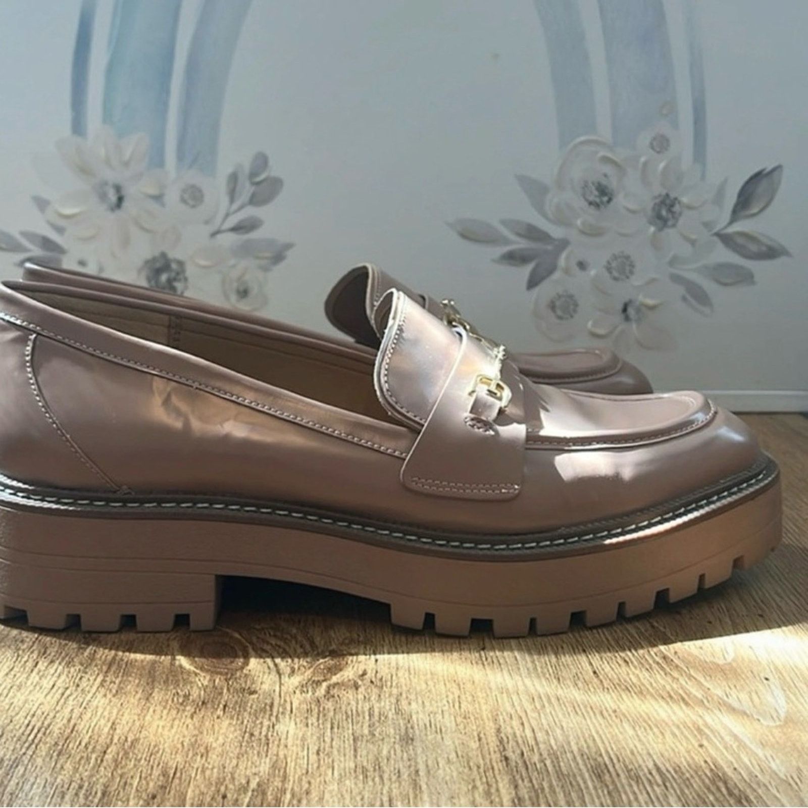 Sam Edelman Sam Edelman Women's Laurs Lug Sole Loafer in Maple Sugar Size US 11 / IT 41 - 4 Thumbnail