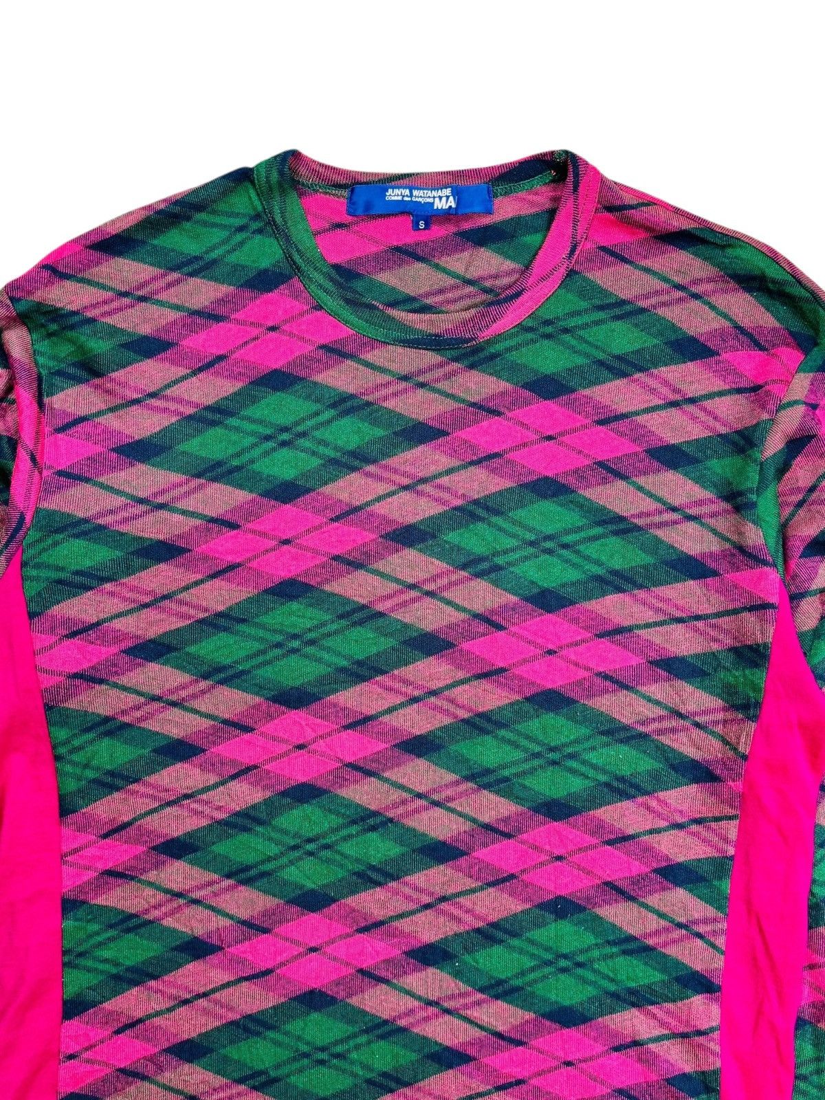 Junya Watanabe 2002 Junya Watanabe - Archive Argyle Mesh Top Size US M / EU 48-50 / 2 - 3 Thumbnail