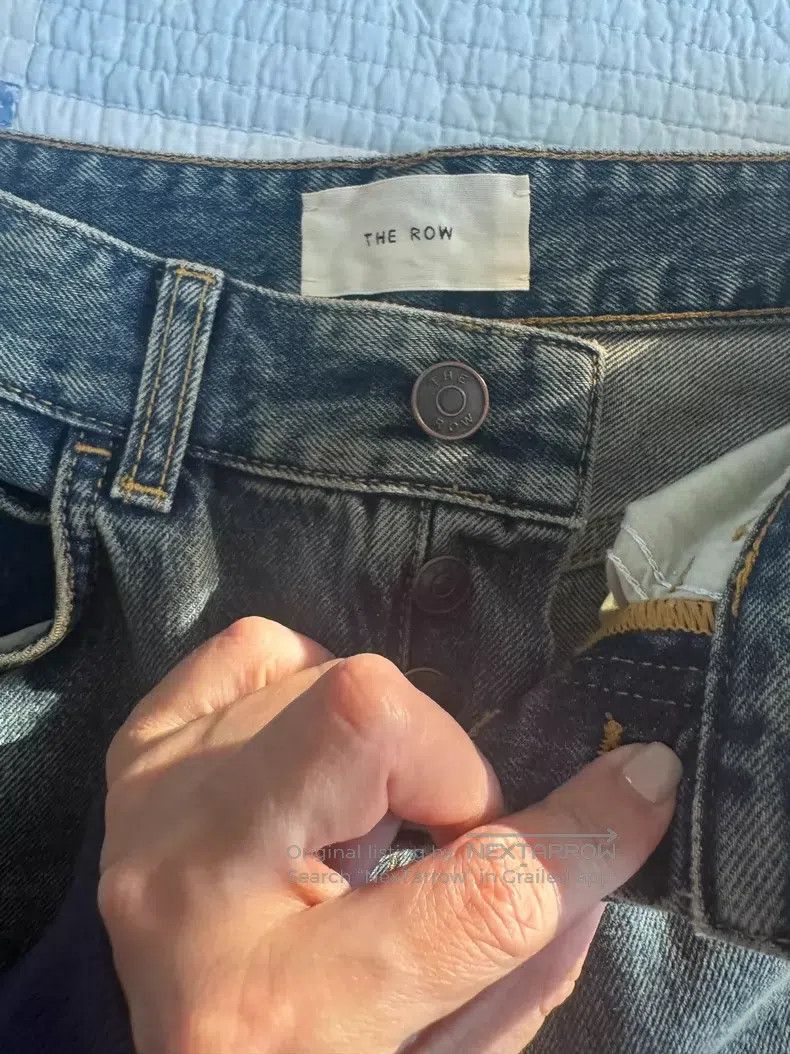 The Row The row Blue Straight Leg Jeans Size 28" / US 6 / IT 42 - 1 Thumbnail