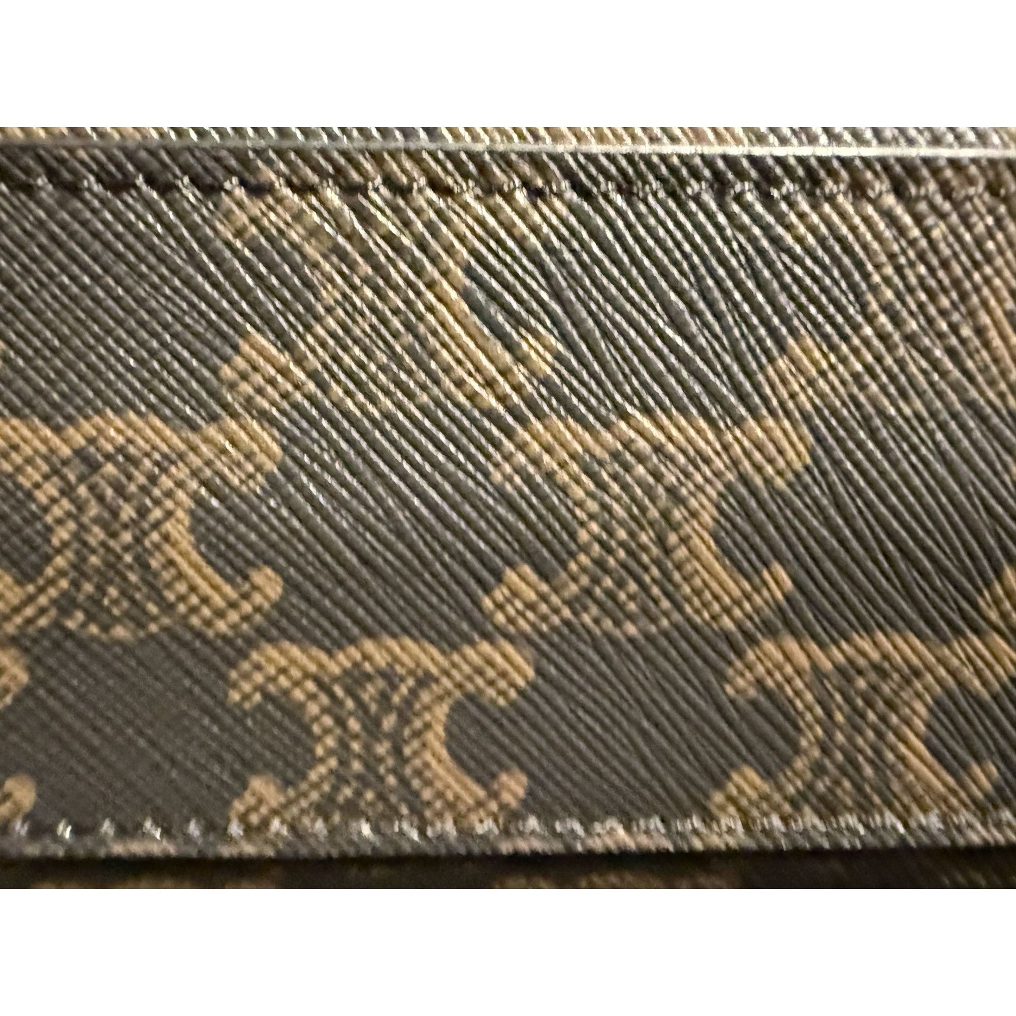 Celine Celine Vertical Cabas Bag In Triomphe Canvas & Leather Size ONE SIZE - 13 Thumbnail