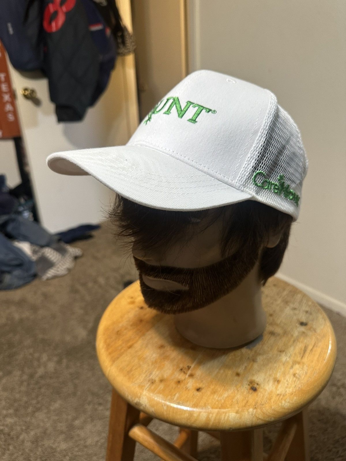 NCAA Vintage University of North Texas “triple white” hat 00s Size ONE SIZE - 6 Thumbnail