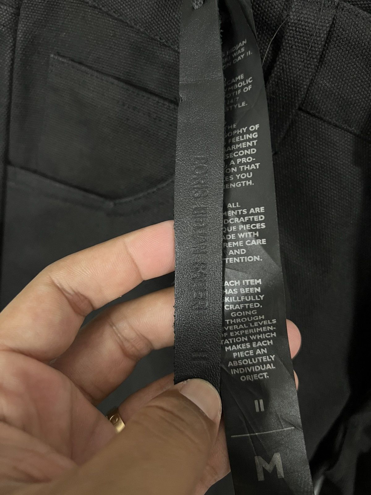 11 By Boris Bidjan Saberi Boris bidjan saberi ss14 pants Size US 33 - 5 Thumbnail