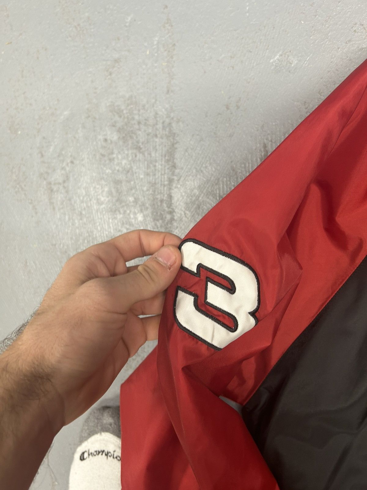 NASCAR × Vintage Crazy Vintage Y2K Dale Earnhardt Pullover Windbreaker Jacket Size US XL / EU 56 / 4 - 3 Thumbnail