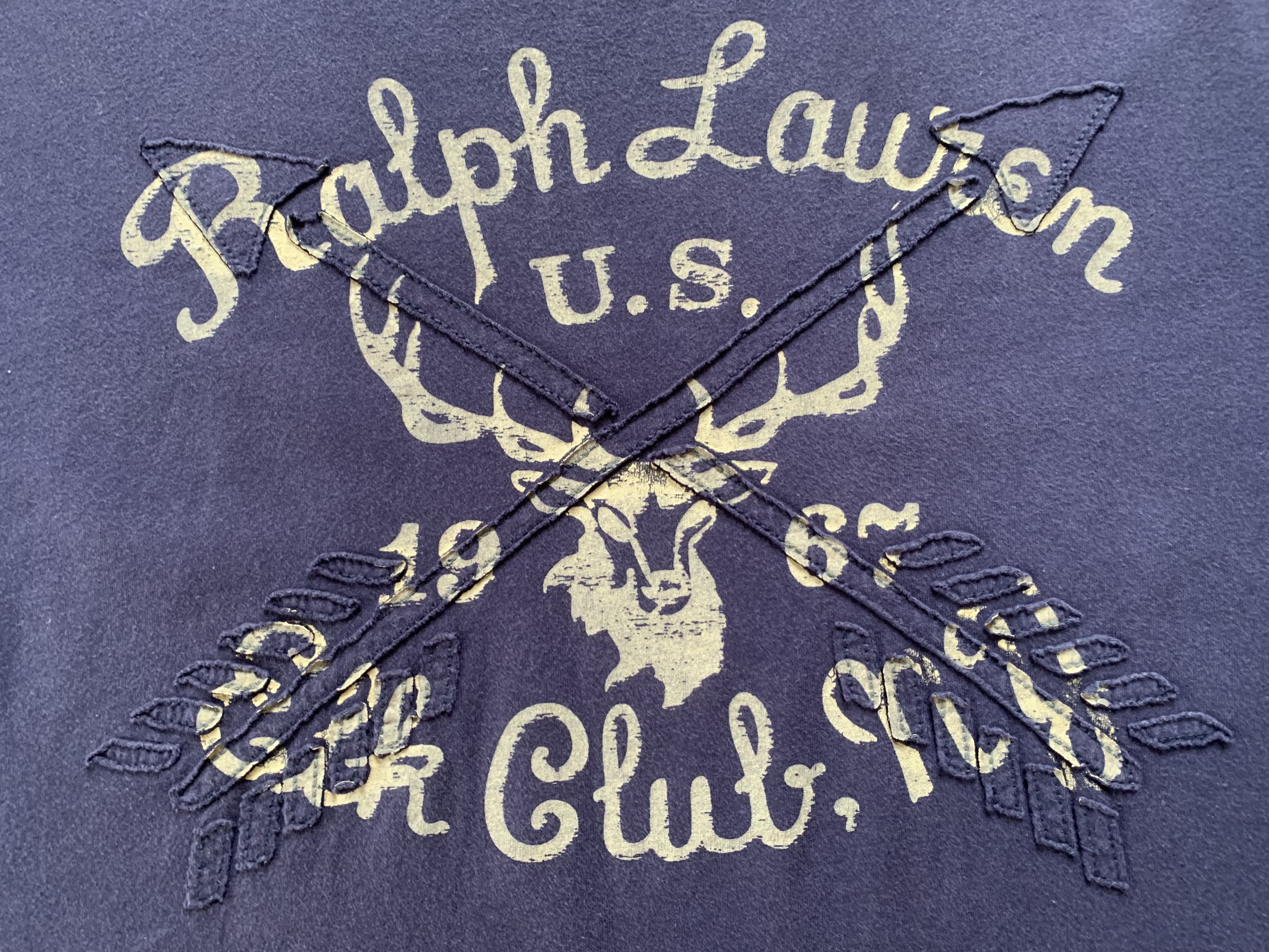 Polo Ralph Lauren × Ralph Lauren × Vintage Polo Ralph Lauren Vintage Printed T-Shirt Size US XXL / EU 58 / 5 - 5 Thumbnail