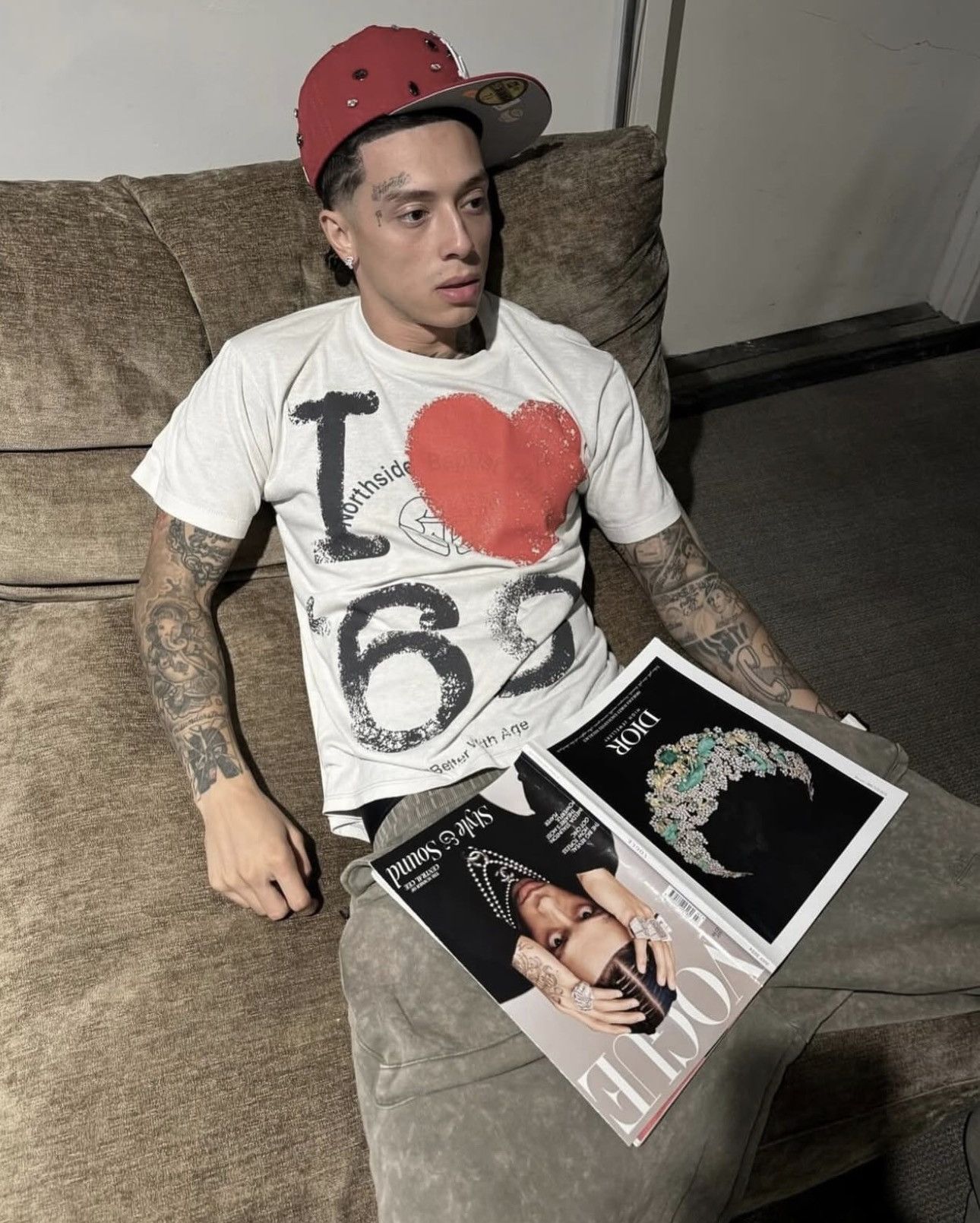 Better With Age PURA THE I LOVE 69 BWA PRINT VINTAGE T-SHIRT Size US XL / EU 56 / 4 - 2 Thumbnail