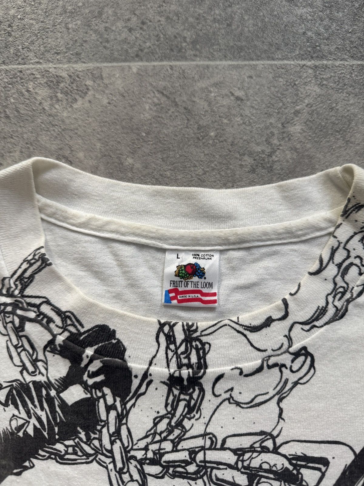 Marvel Comics Ghost Rider Vintage Marvel Fruit of the Loom L OVP t shirt Size US L / EU 52-54 / 3 - 2 Thumbnail