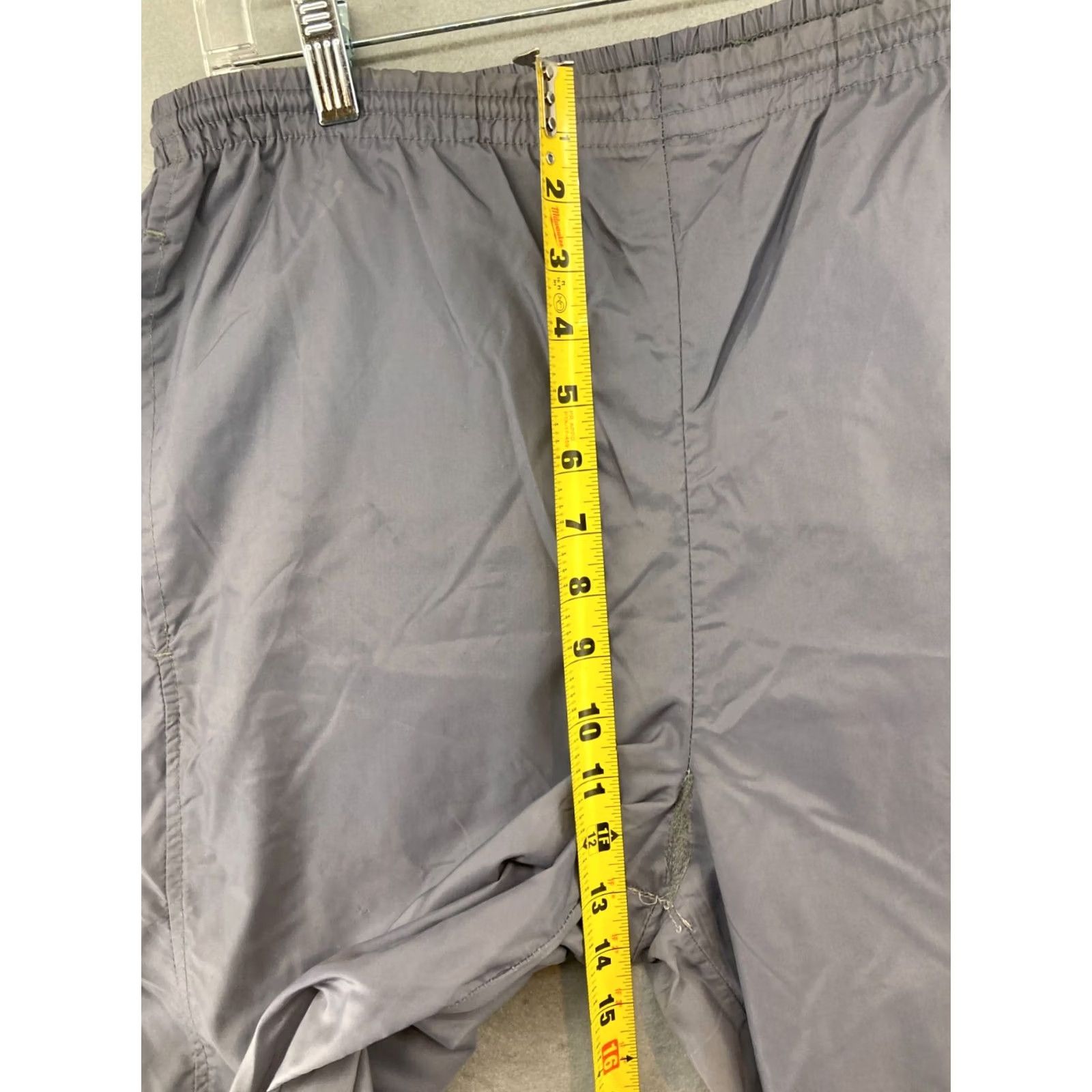 Nike Nike Womens Pants Jogger L Gray Pink Distressed Y2K 90s Athleisure Sports Light Nylon Blended Activewear Shoes? Size 36" / US 14 / IT 50 - 4 Thumbnail