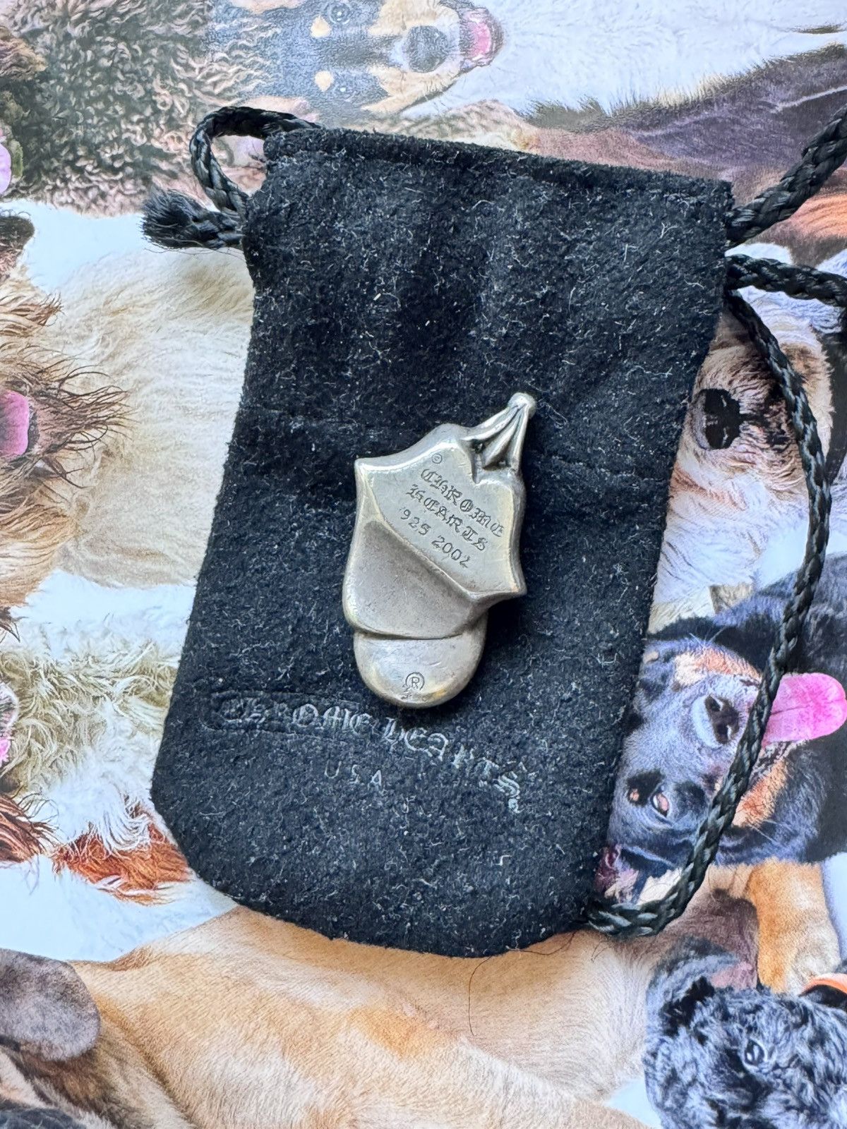 Chrome Hearts × The Rolling Stones LIP & TONGUE STERLING SILVER VS1 DIAMOND PENDANT ‼️RARE‼️ Size ONE SIZE - 8 Thumbnail