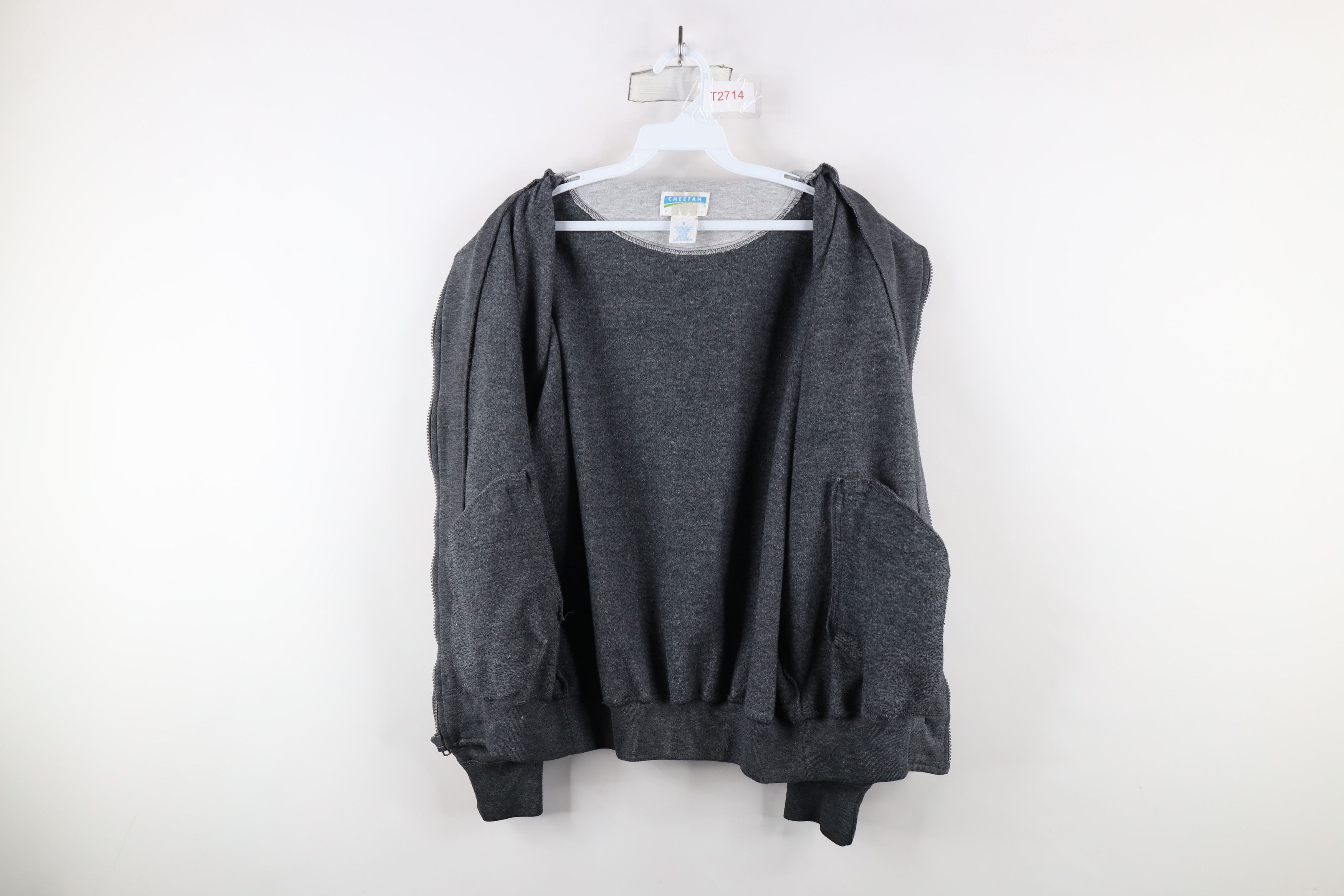 Vintage Vintage 90s Streetwear Sweatshirt Bomber Jacket Swacket Size US S / EU 44-46 / 1 - 9 Thumbnail