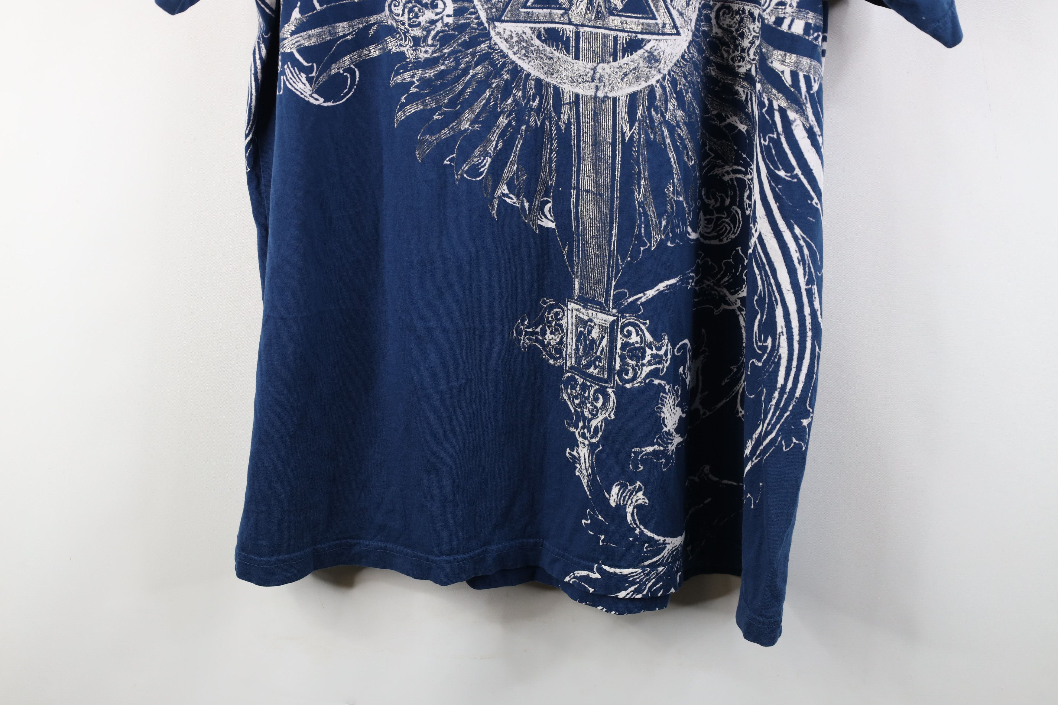 Affliction Vintage Affliction Tribal Cross Skull UFC MMA T-Shirt USA Size US XXL / EU 58 / 5 - 15 Thumbnail