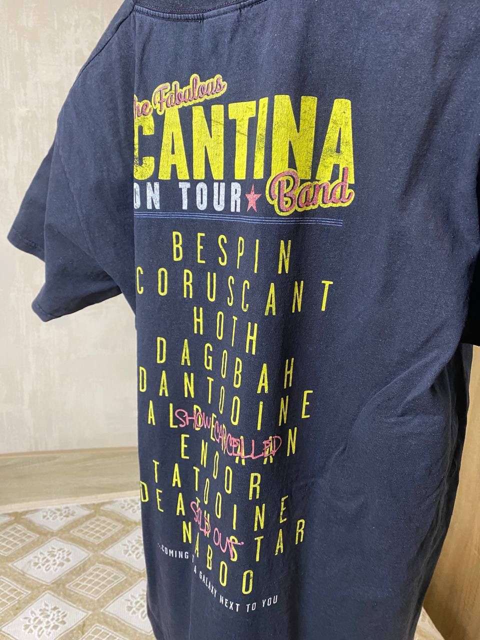 Star Wars 🔥 Star Wars Mos Eisley Spaceport Cantina Band Movie T Shirt Size US L / EU 52-54 / 3 - 9 Thumbnail