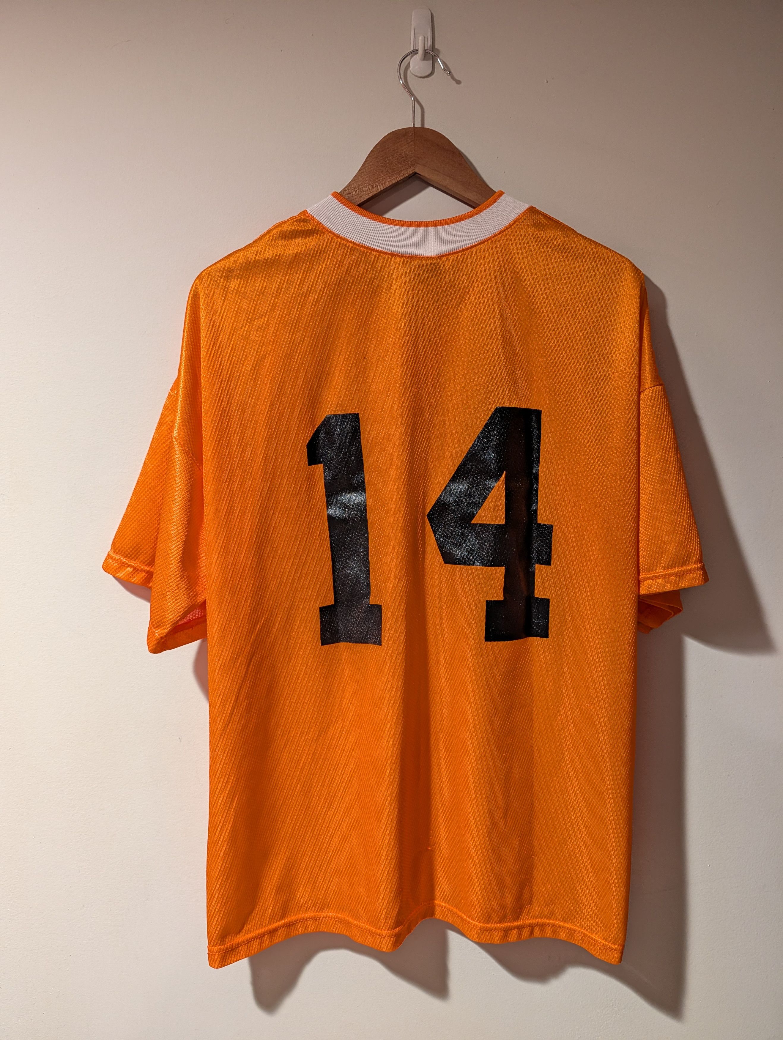 Vintage 90s Umbro Spell Out Center Logo Short Sleeve Jersey