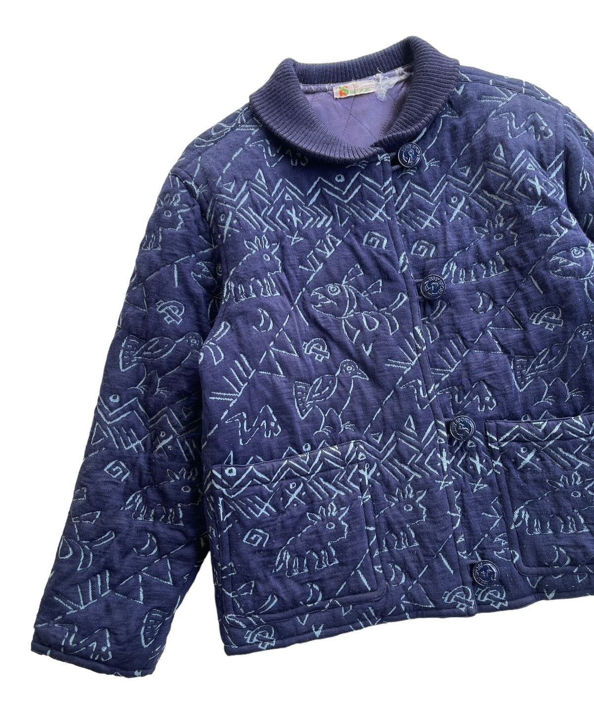 Issey Miyake Vintage Issey Miyake Sport Quilted Cardigan Jacket Size M / US 6-8 / IT 42-44 - 9 Thumbnail