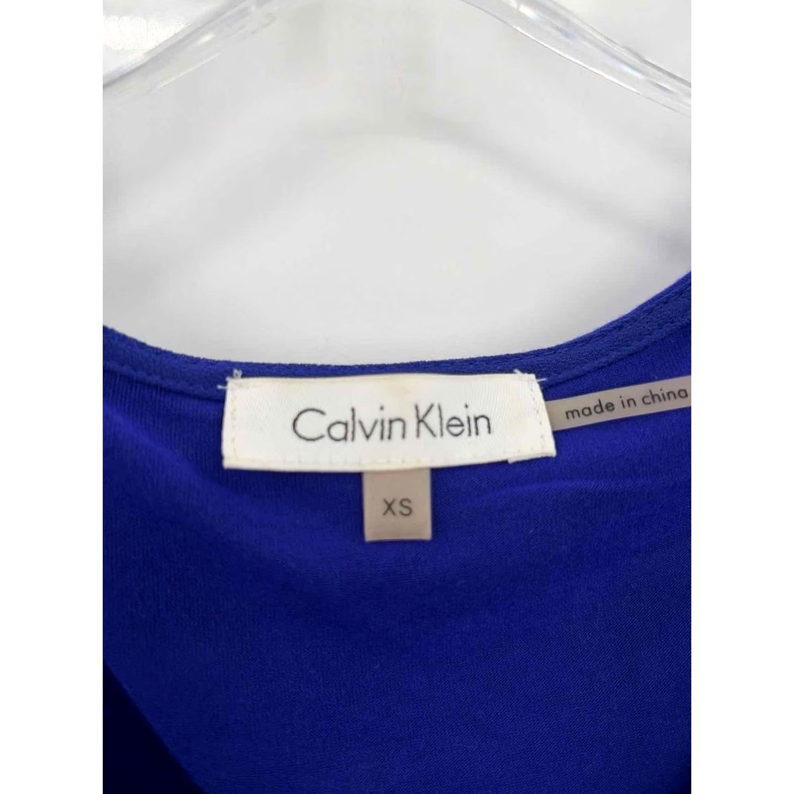 Calvin Klein Calvin Klein Purple Tank Top XS Size XS / US 0-2 / IT 36-38 - 3 Thumbnail
