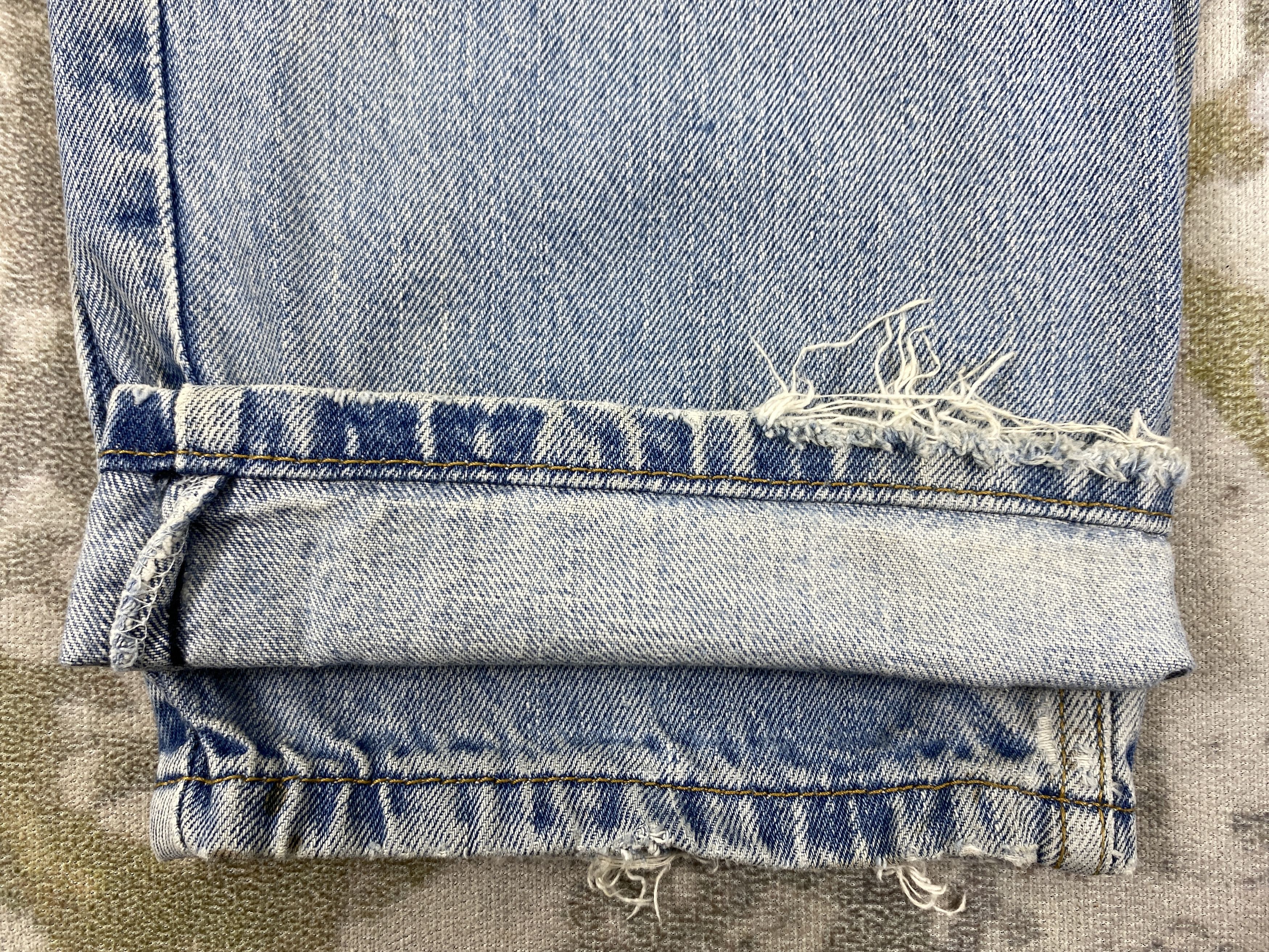 Levi's Light Blue Wash Vintage Levi's 560 34x31.5 Denim -SJ146 Size US 34 / EU 50 - 13 Thumbnail