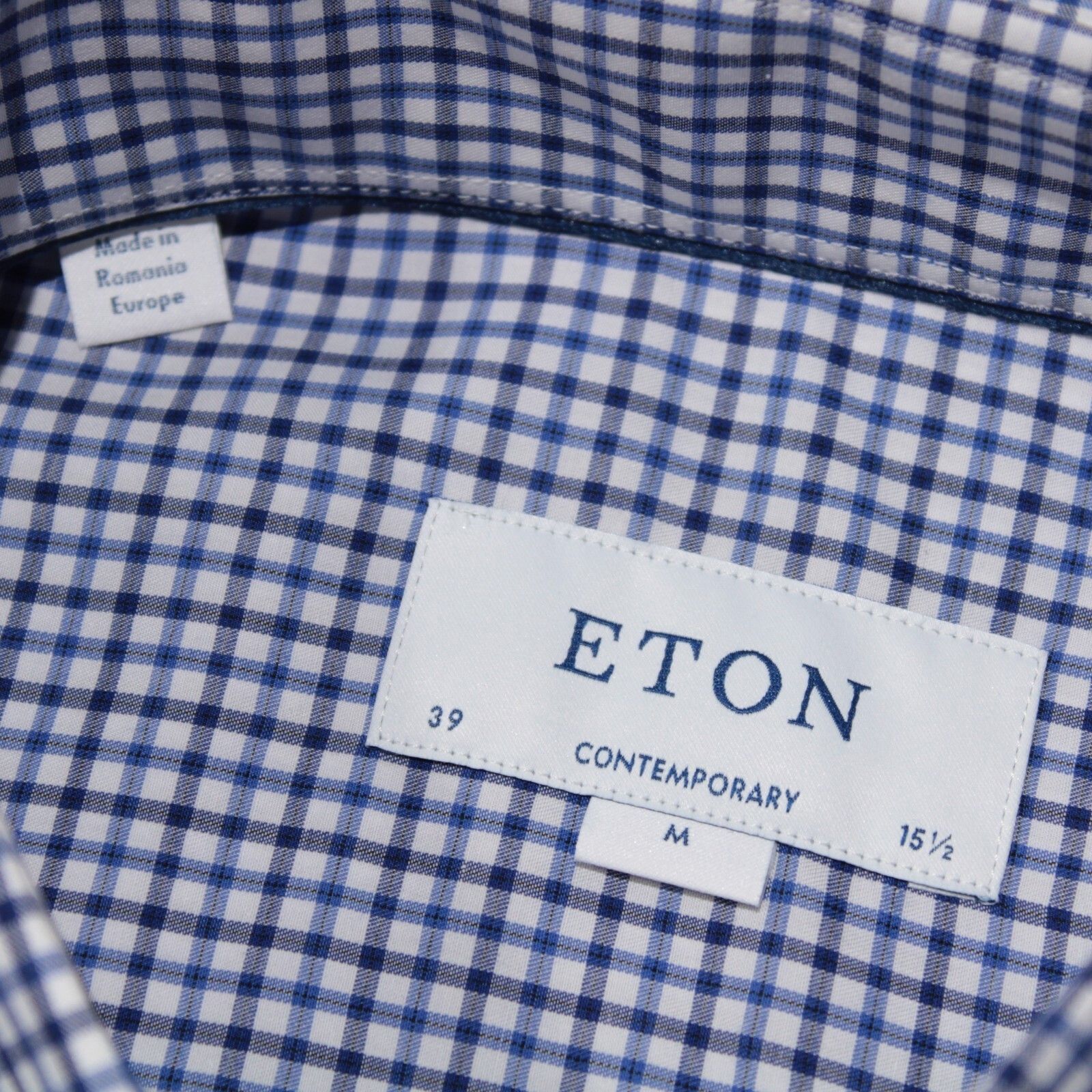 Eton Eton New with tags Shirt Size M US In Blue Size US M / EU 48-50 / 2 - 3 Thumbnail