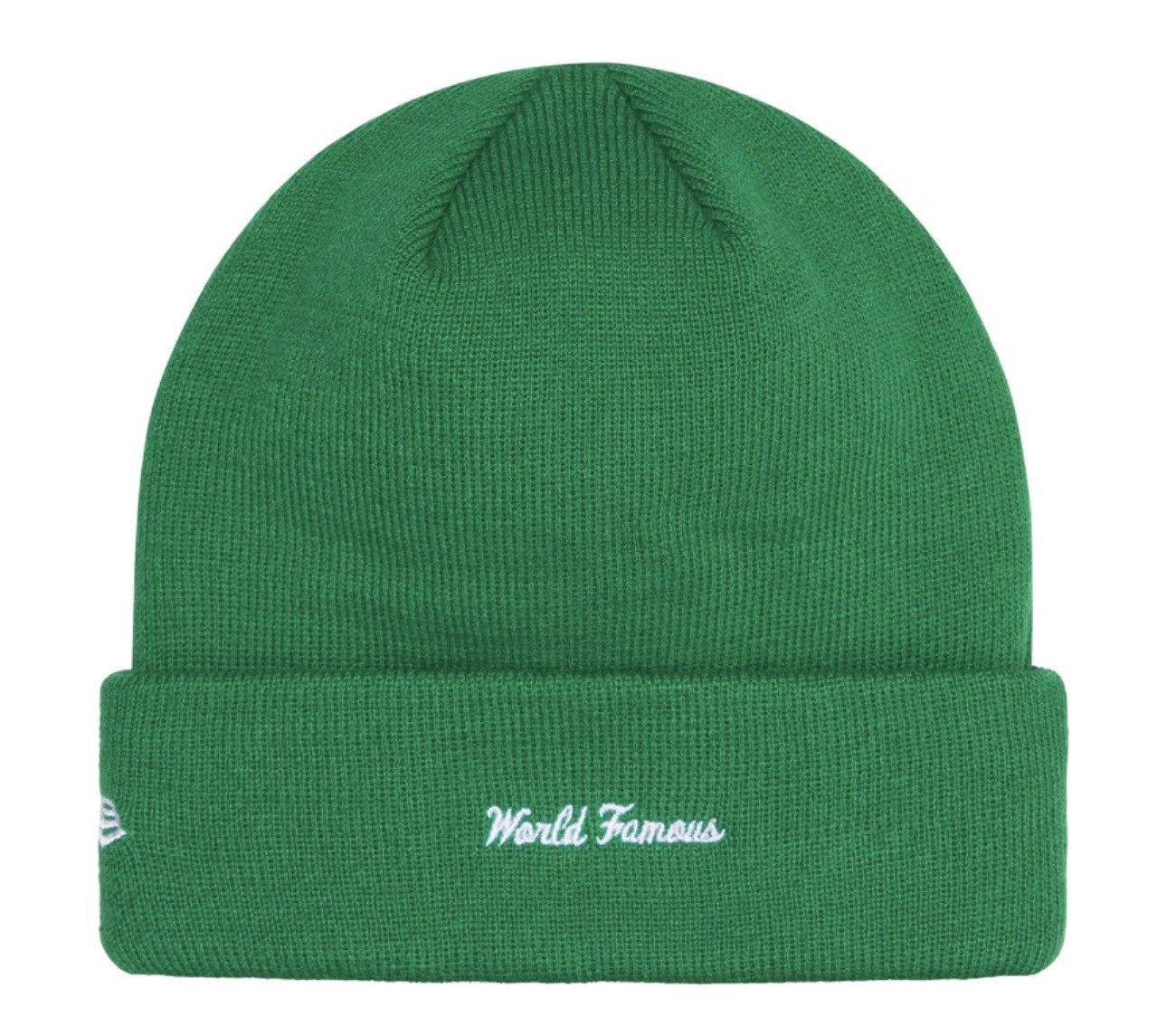 New Era × Supreme Supreme Box Logo Beanie Green Size ONE SIZE - 5 Thumbnail