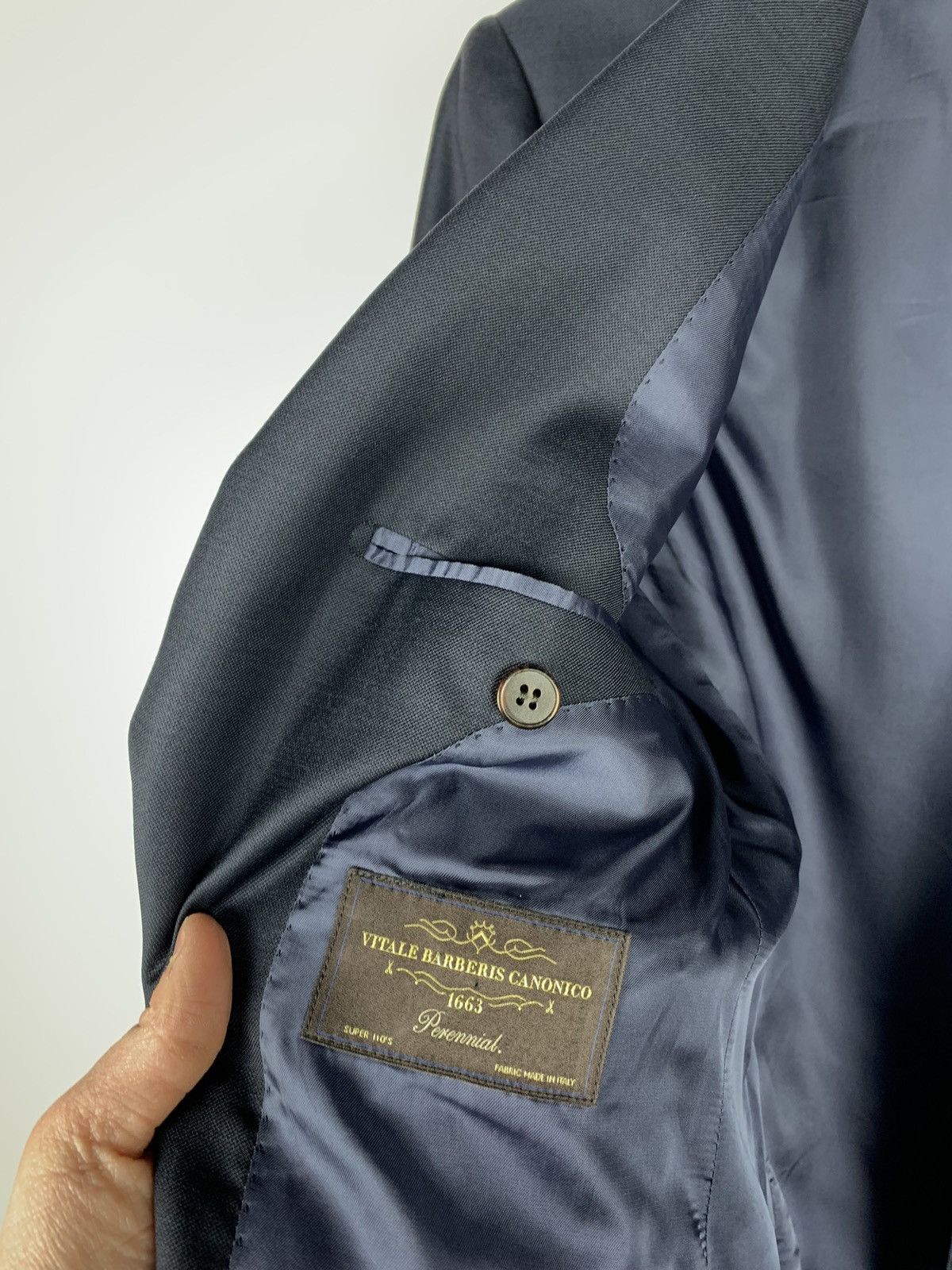 Suitsupply Suitsupply Blazer 36S Lazio Single Breasted Slim Super 110s Size 36S - 8 Thumbnail