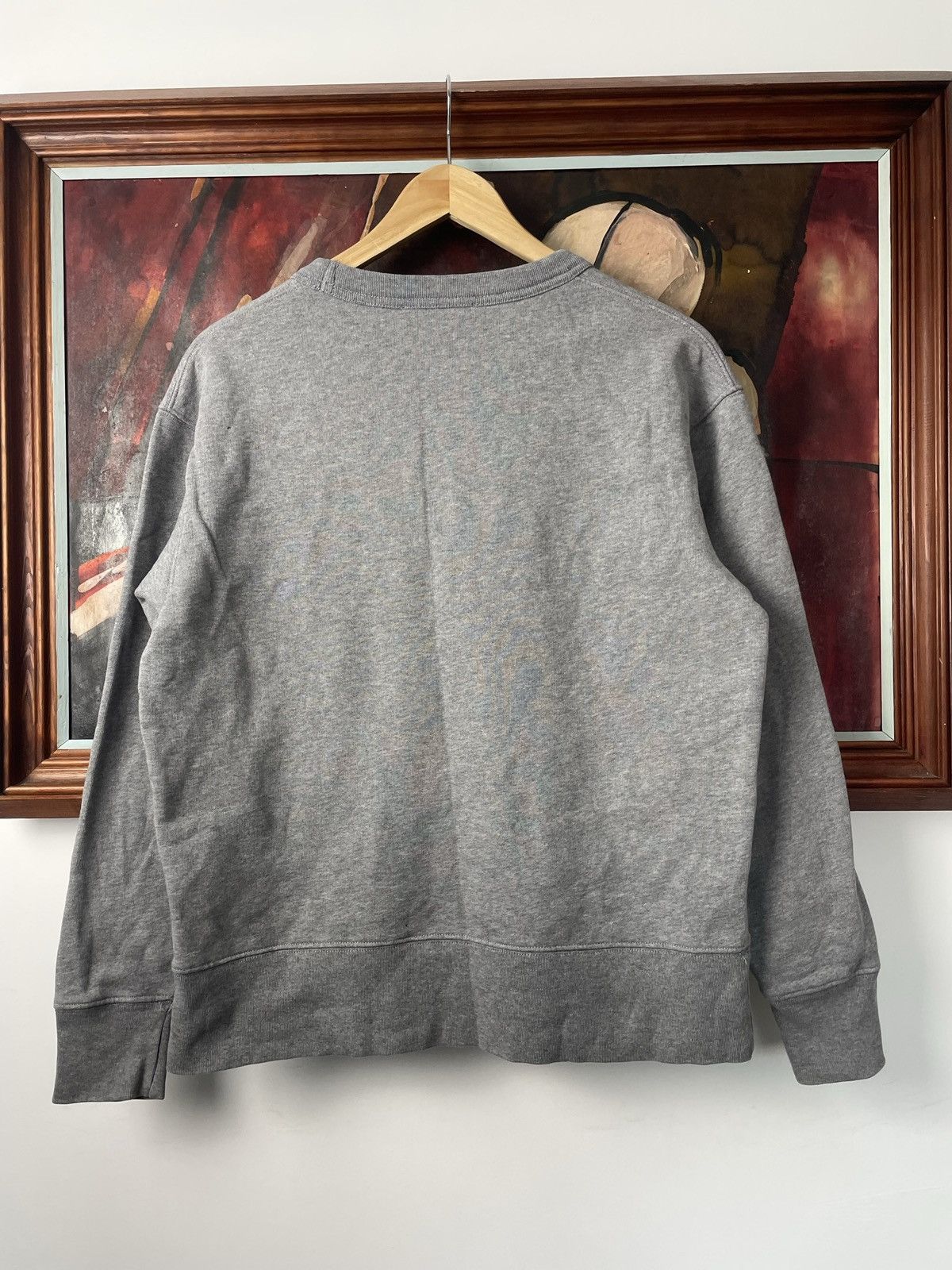 Acne Studios Acne Studios Fairview Face Mini Logo Casual Grey Crewneck Size US XS / EU 42 / 0 - 3 Thumbnail