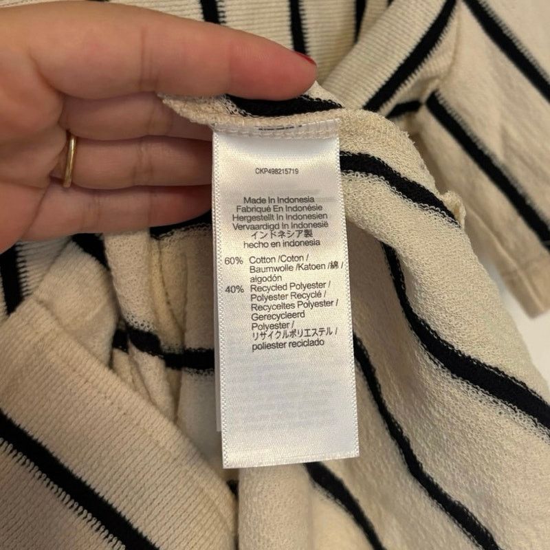 Madewell NWT Madewell Textured Knit Camp-Collar Shirt Ivory Size S Size US S / EU 44-46 / 1 - 6 Thumbnail