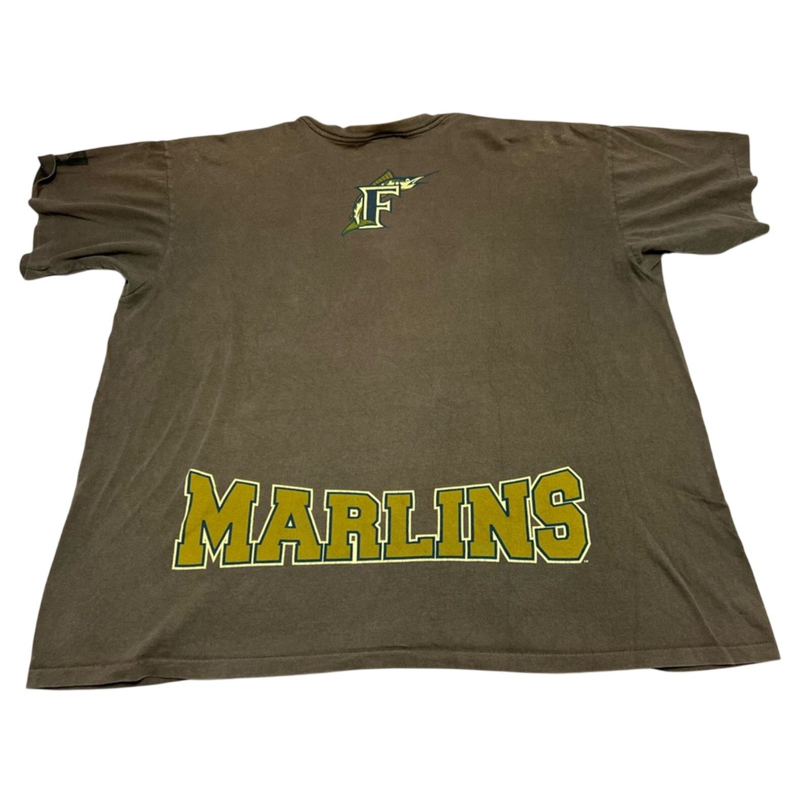 MLB Florida Marlins 1995 T Shirt Modamania “We Play Hard” USA Size US XXL / EU 58 / 5 - 2 Thumbnail