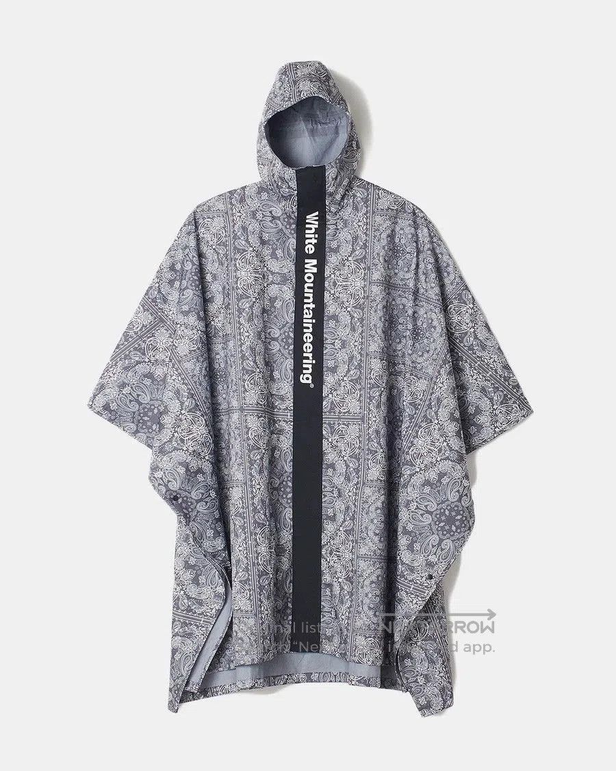 White Mountaineering white mountaineering bandana printed poncho. Size XXS / US 00 / IT 34 - 1 Thumbnail