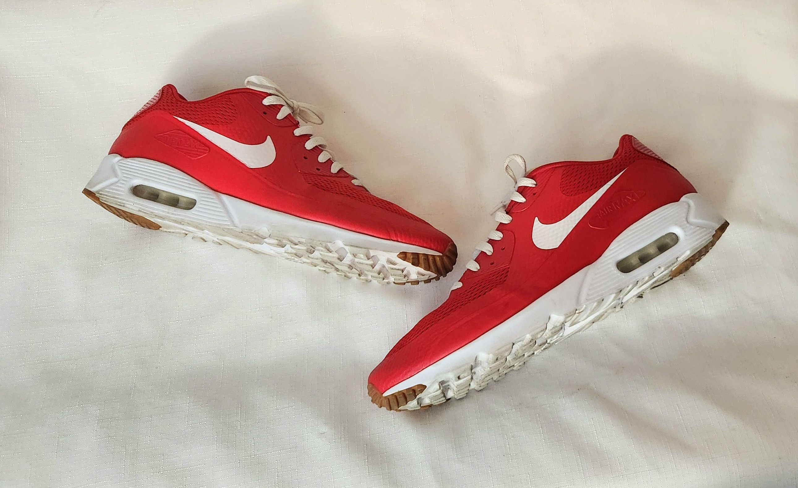 Nike NIKE AIR MAX 90 ULTRA ESSENTIAL UNIVERSITY RED 819474-601 14 Size US 14 / EU 47 - 3 Thumbnail