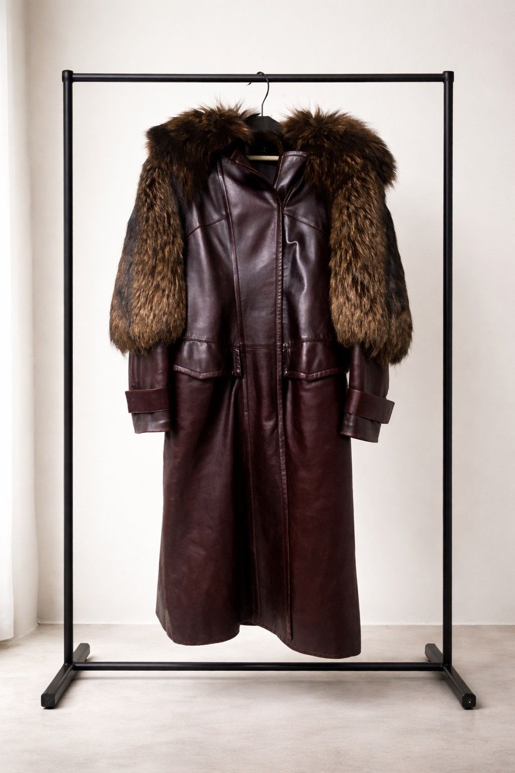 Gucci GUCCI Tom Ford FW2003 Runway Leather Coat Archive Rare Size S / US 4 / IT 40 - 6 Thumbnail