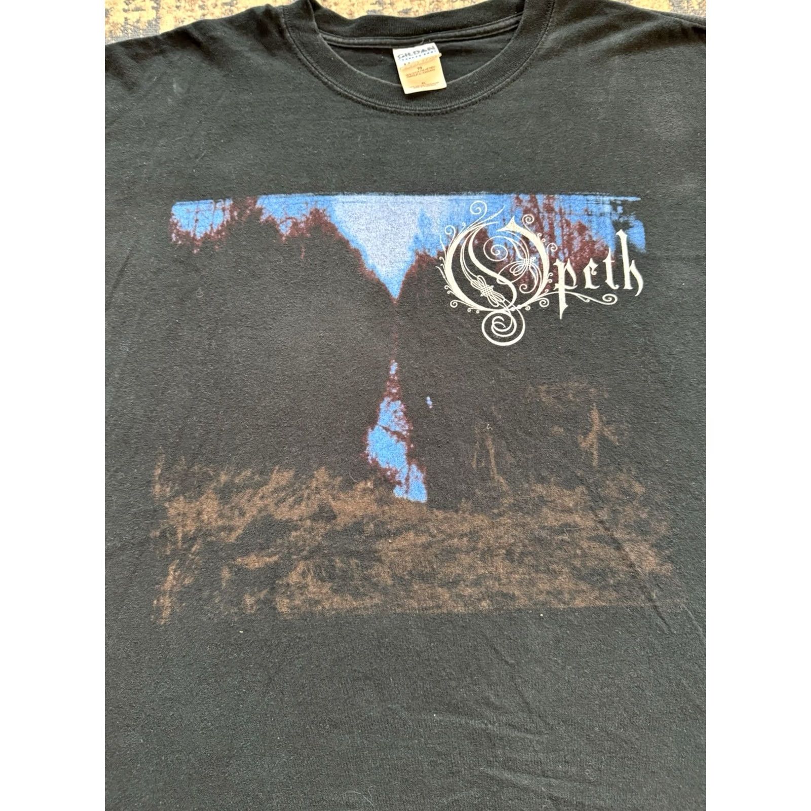 Gildan VINTAGE Opeth Concert T Shirt 2005 My Arms Your Hearse Metal XL Mens Size US XL / EU 56 / 4 - 2 Thumbnail