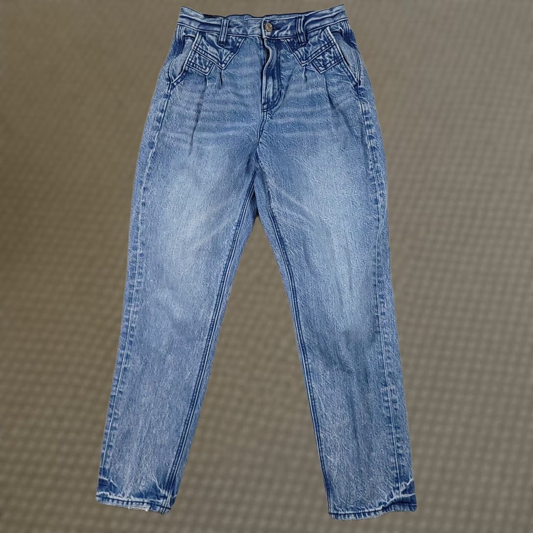 American Eagle Outfitters VINTAGE American Eagle Jeans Women's 00 Short 25X25 Mom Retro Baggy Tapered Leg 90s Y2K Jeans Womens Size 24" / US 00 / IT 34 - 1 Thumbnail