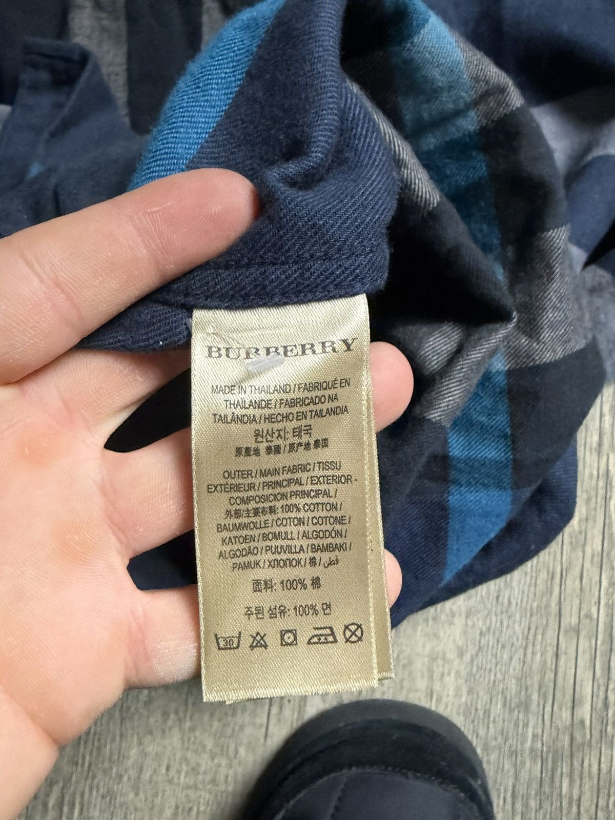 Burberry Burberry checkered shirt Size US L / EU 52-54 / 3 - 8 Thumbnail
