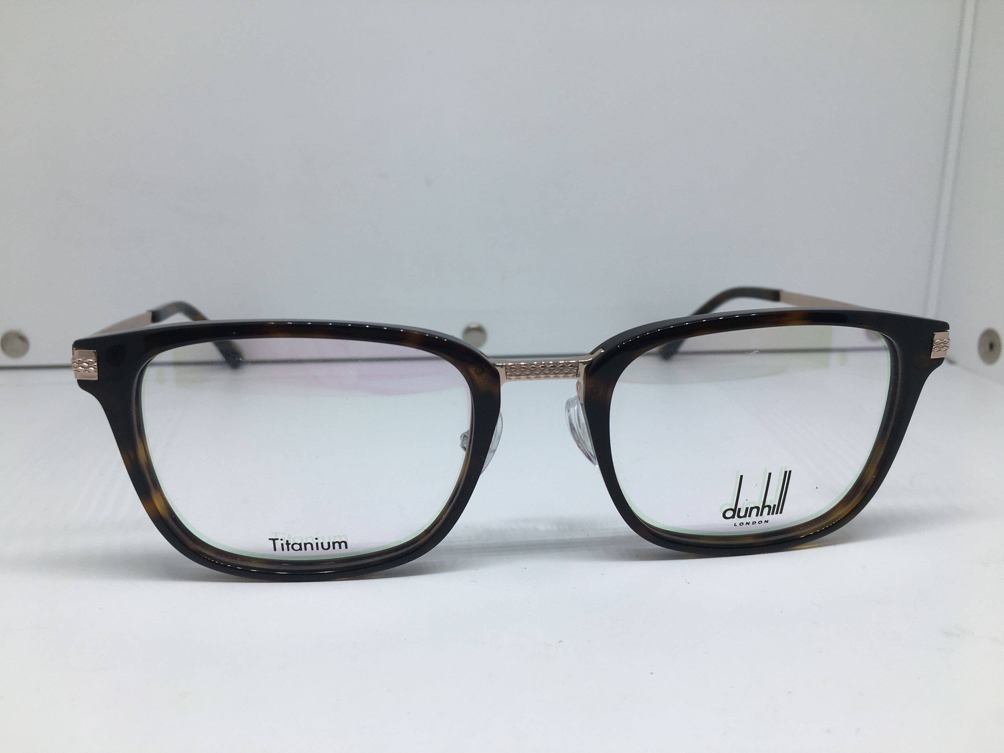 Other Dunhill P3 Shape Tortoise RX Eyeglasses Frame Size ONE SIZE - 2 Thumbnail