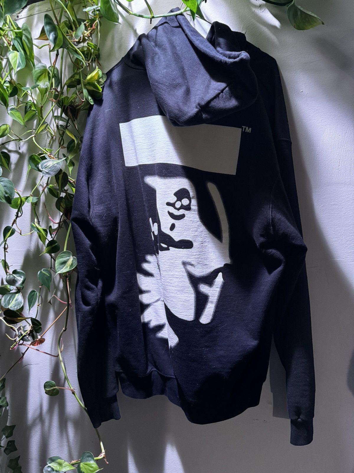 Vintage VIRGIL ABLOH ICA FIGURES OF SPEECH GRIM REAPER HOODIE Size US XL / EU 56 / 4 - 2 Thumbnail