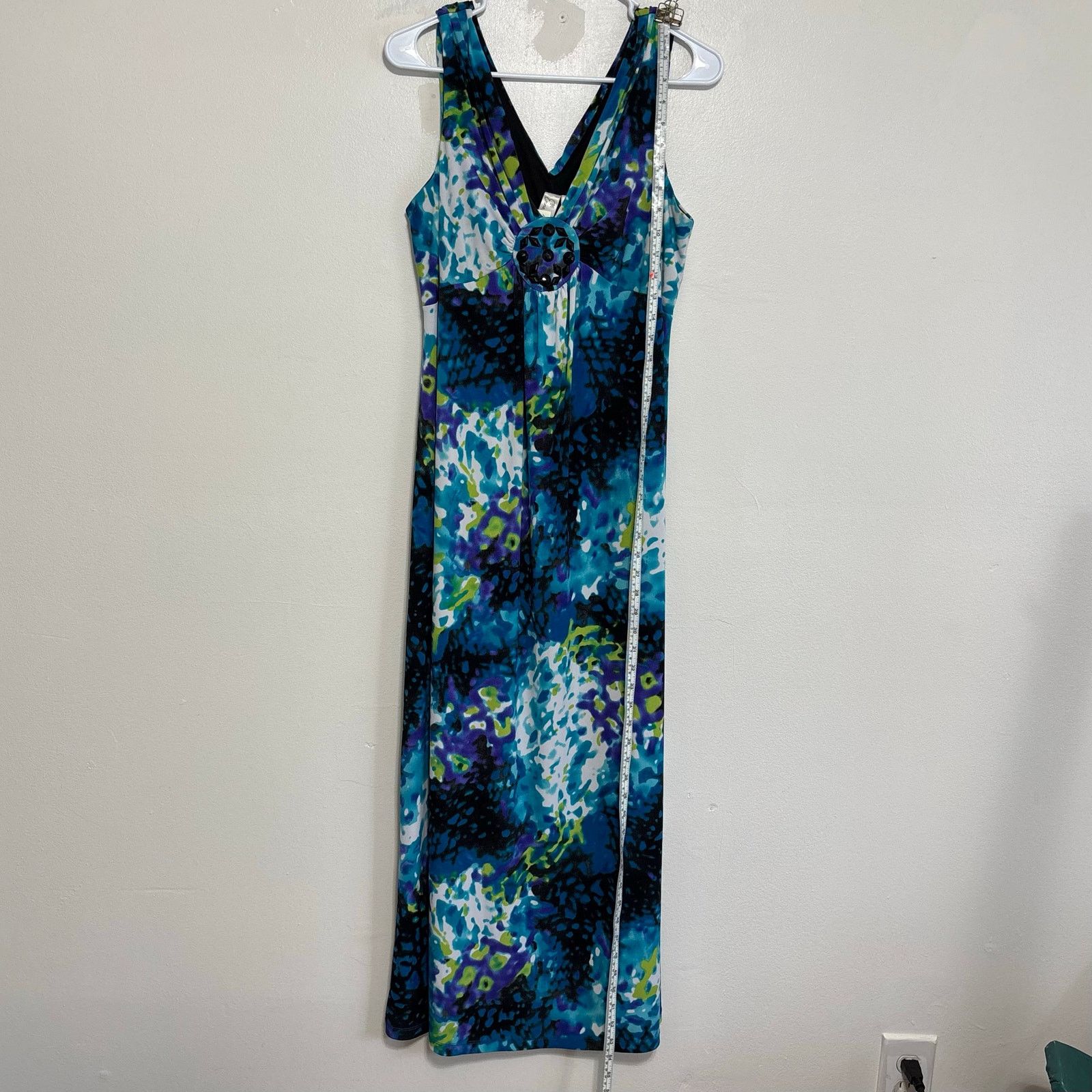Other Emma & Michele Multicolor Watercolor Tie Dye Dress Size L Size L / US 10 / IT 46 - 3 Thumbnail