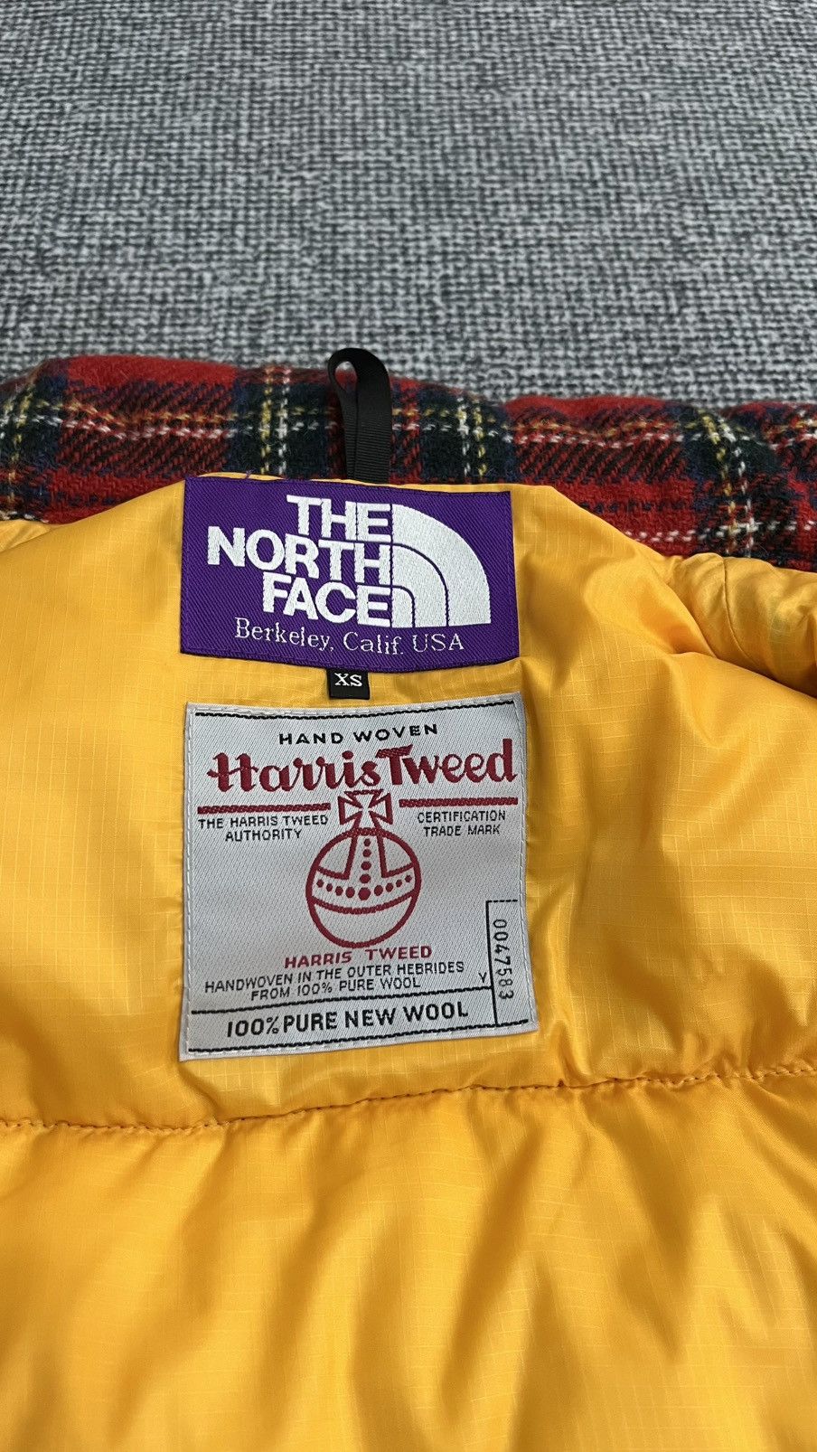 The North Face Purple Label The North Face Purple Label x Harris Tweed Tartan Wool Vest Size US XS / EU 42 / 0 - 10 Thumbnail