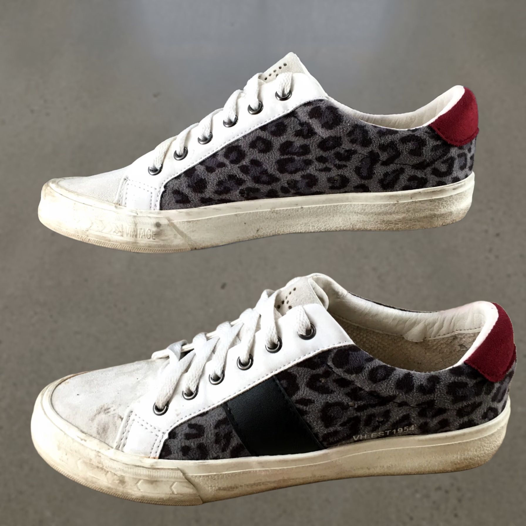 Vintage Havana Vintage Havana Shoes Womens 8.5 Dina Cheeta Multi Sneakers Grey Casual Low Top Size M / US 6-8 / IT 42-44 - 1 Thumbnail