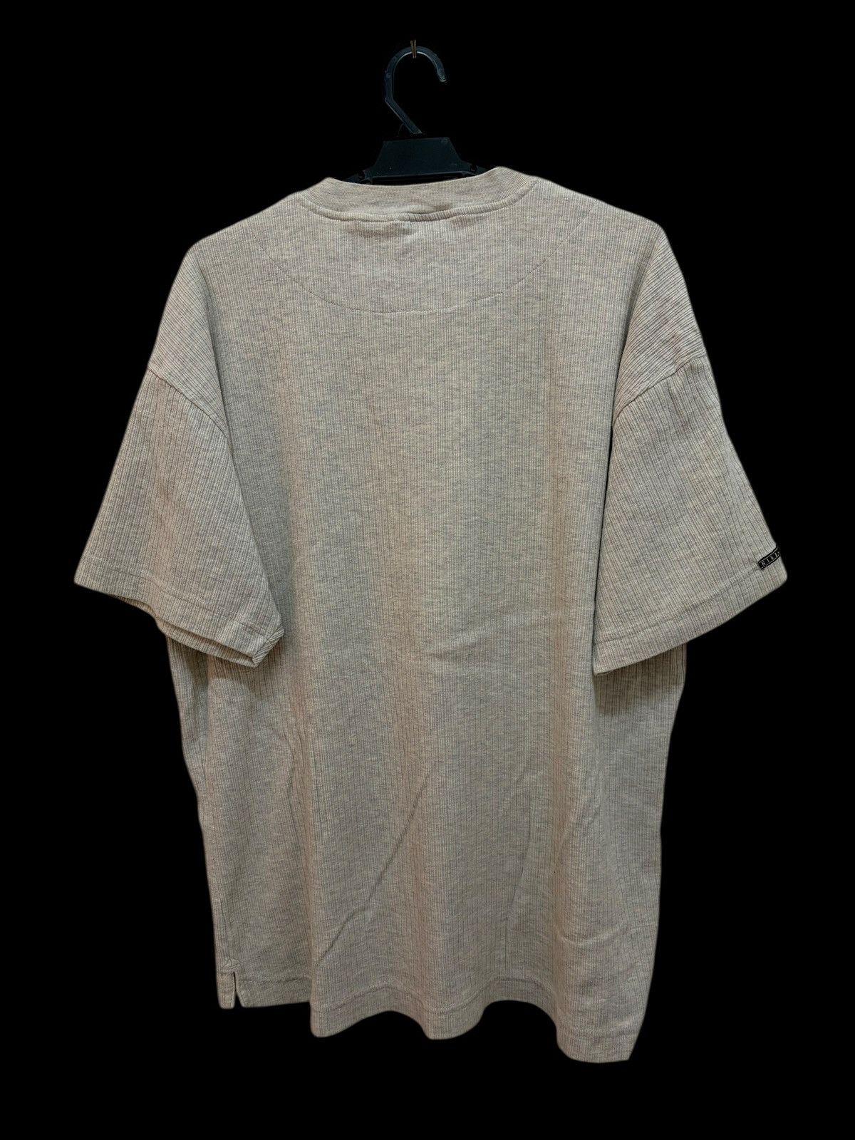 Nike 90s NIKE AIR HENLEY NECK THERMAL RIB COTTON EMBROIDED LOGO Size US L / EU 52-54 / 3 - 2 Thumbnail