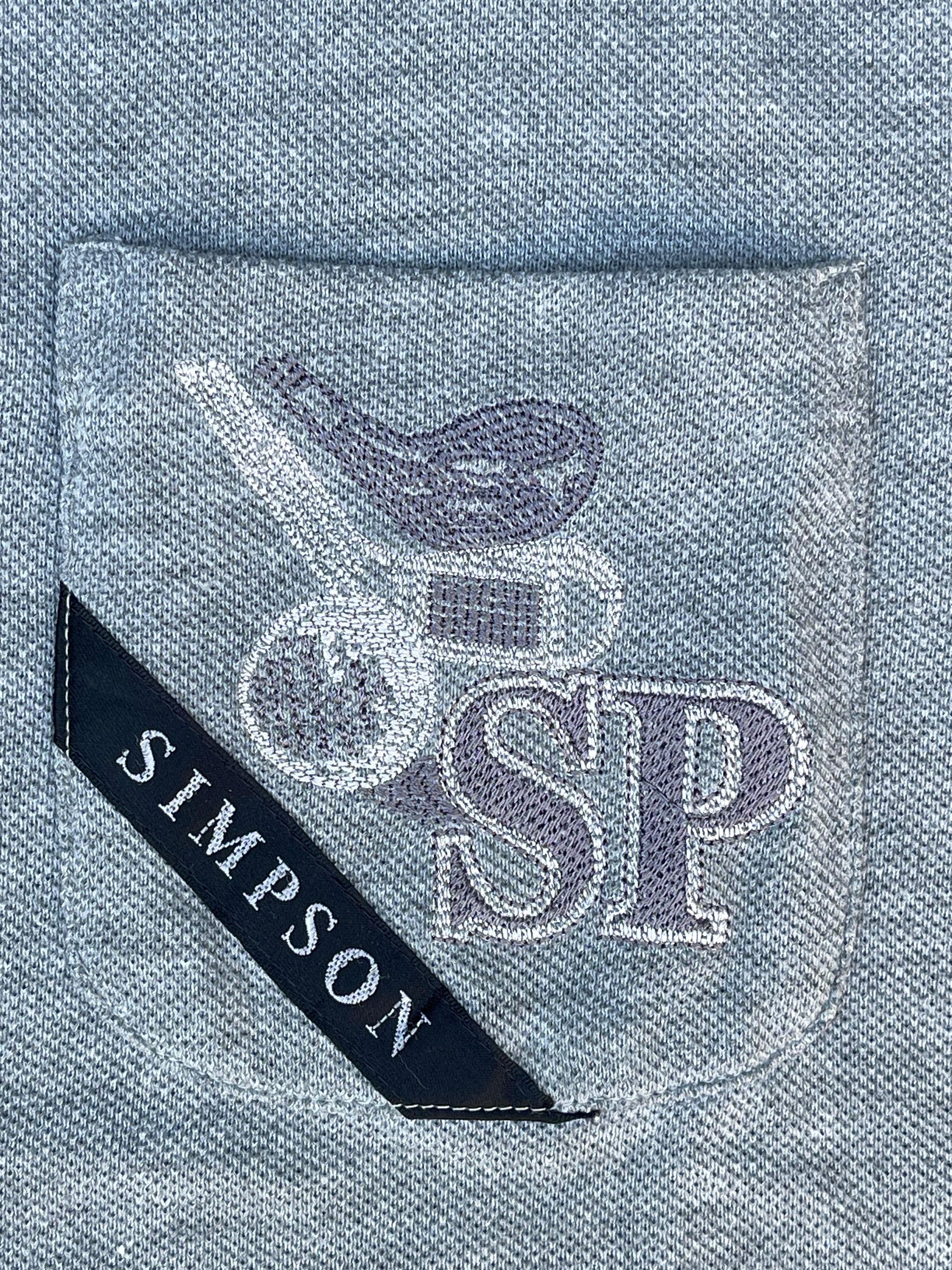 The Simpsons × Vintage Vintage Polo "Simpson Sport Casual" 2000s Size M Size US L / EU 52-54 / 3 - 4 Thumbnail