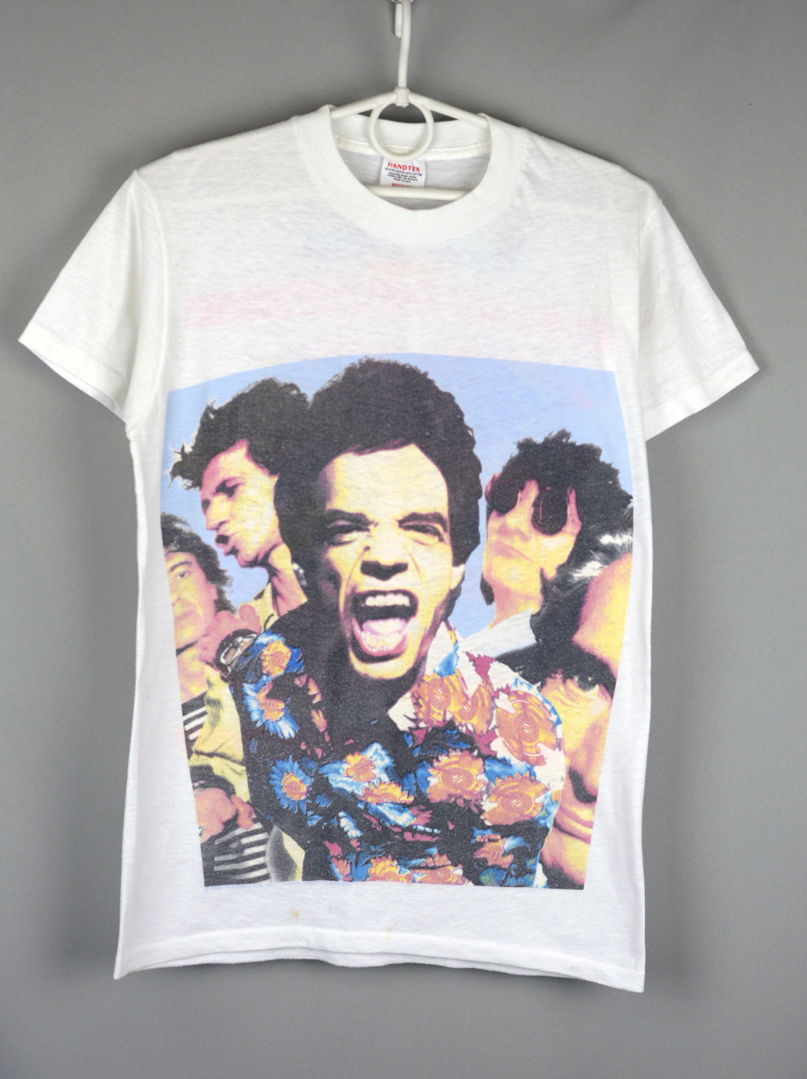 The Rolling Stones × Vintage Vintage Rolling Stones Steel Wheels 1989 t shirt Size US M / EU 48-50 / 2 - 3 Thumbnail