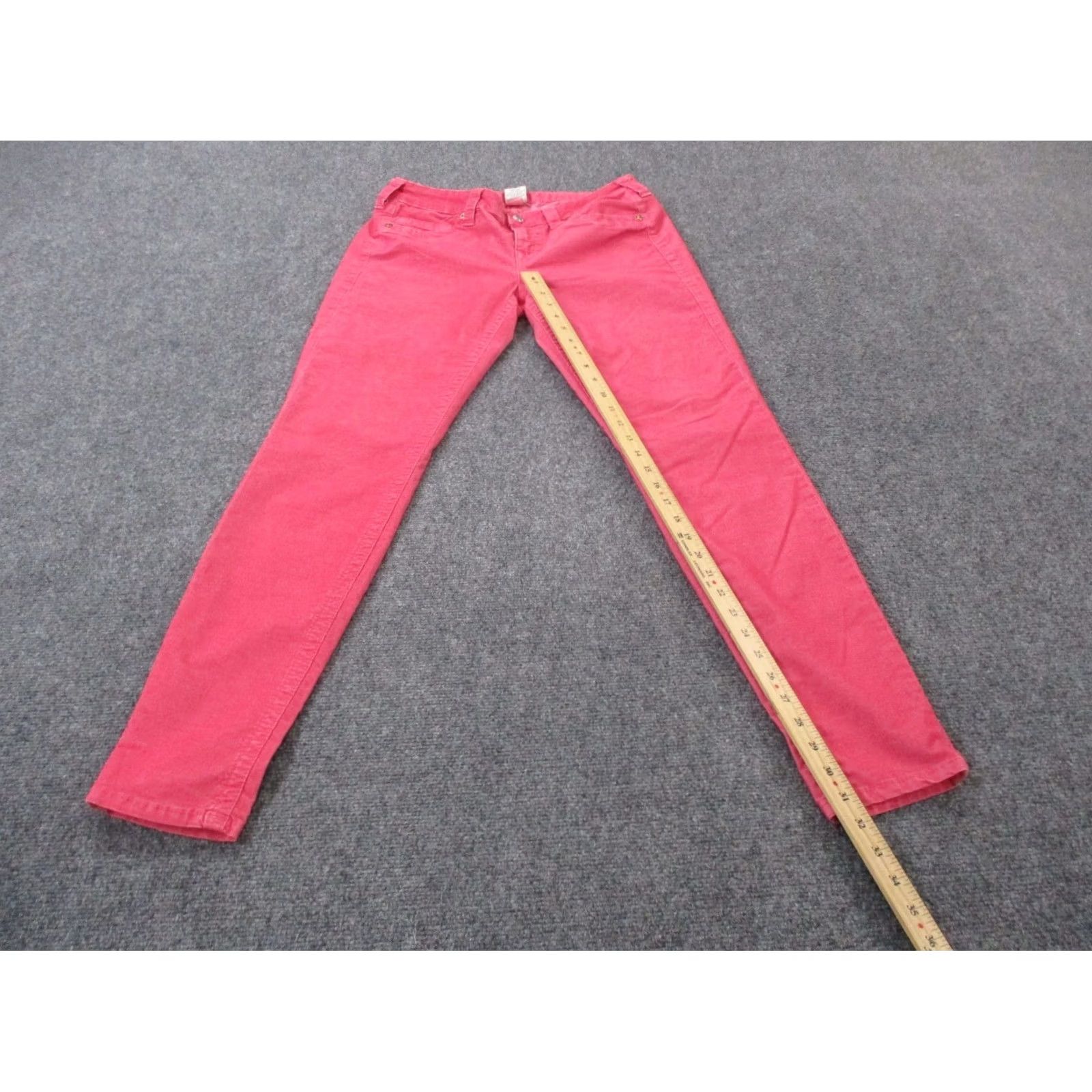 True Religion True Religion Jeans Womens 30 Pink Denim Shannon Skinny Jeans Womens 30 Pink Denim Shannon Skinny US Theme USA Size 24" / US 00 / IT 34 - 3 Thumbnail