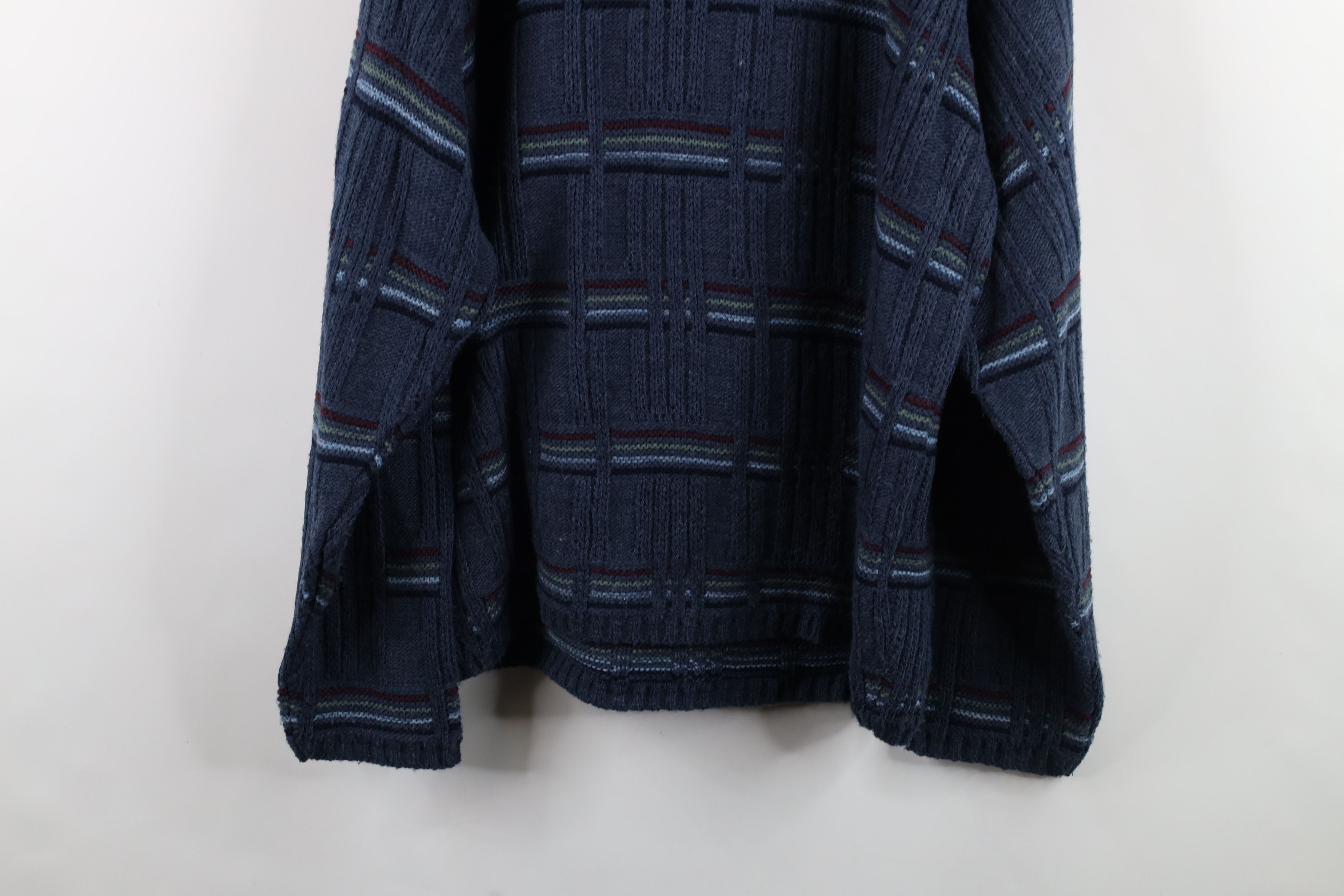 Vintage Vintage 90s Streetwear Textured Marled Knit Sweater USA Size US L / EU 52-54 / 3 - 11 Thumbnail