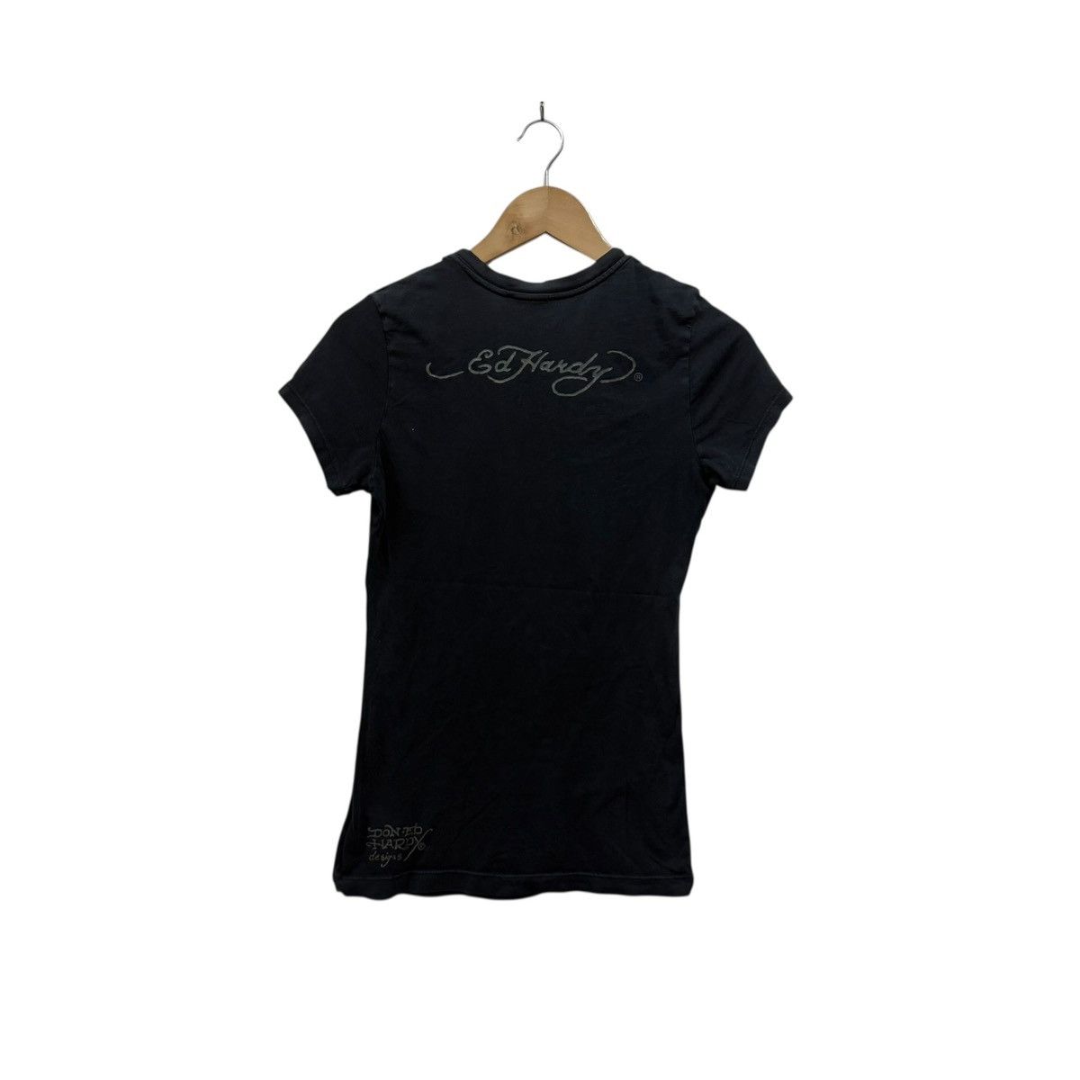 Ed Hardy Ed Hardy Skull Love Tshirt Size XS / US 0-2 / IT 36-38 - 2 Thumbnail