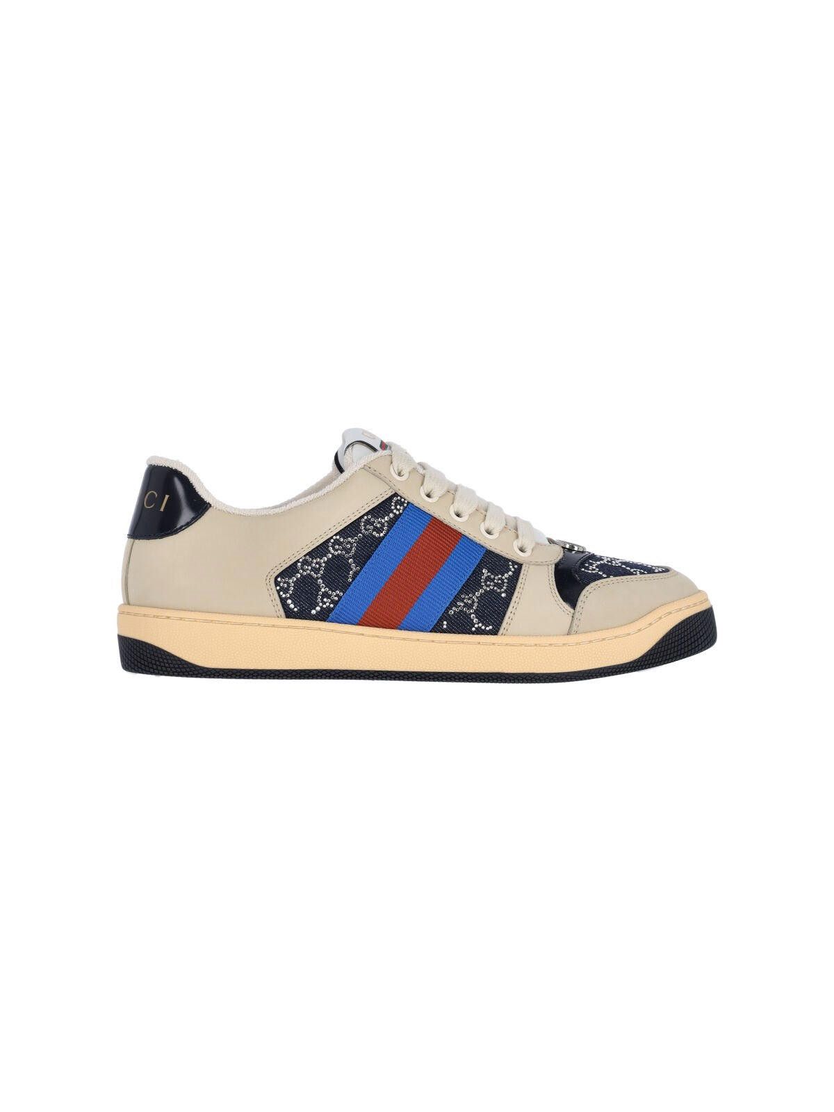 Gucci Gucci GG crystal Screener sneaker size 36 Size ONE SIZE - 1 Thumbnail
