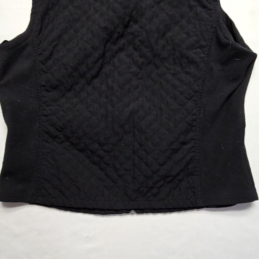 Columbia Columbia Women's Quilted Vest Black Outdoor Fleece Zip Up S Size S / US 4 / IT 40 - 8 Thumbnail