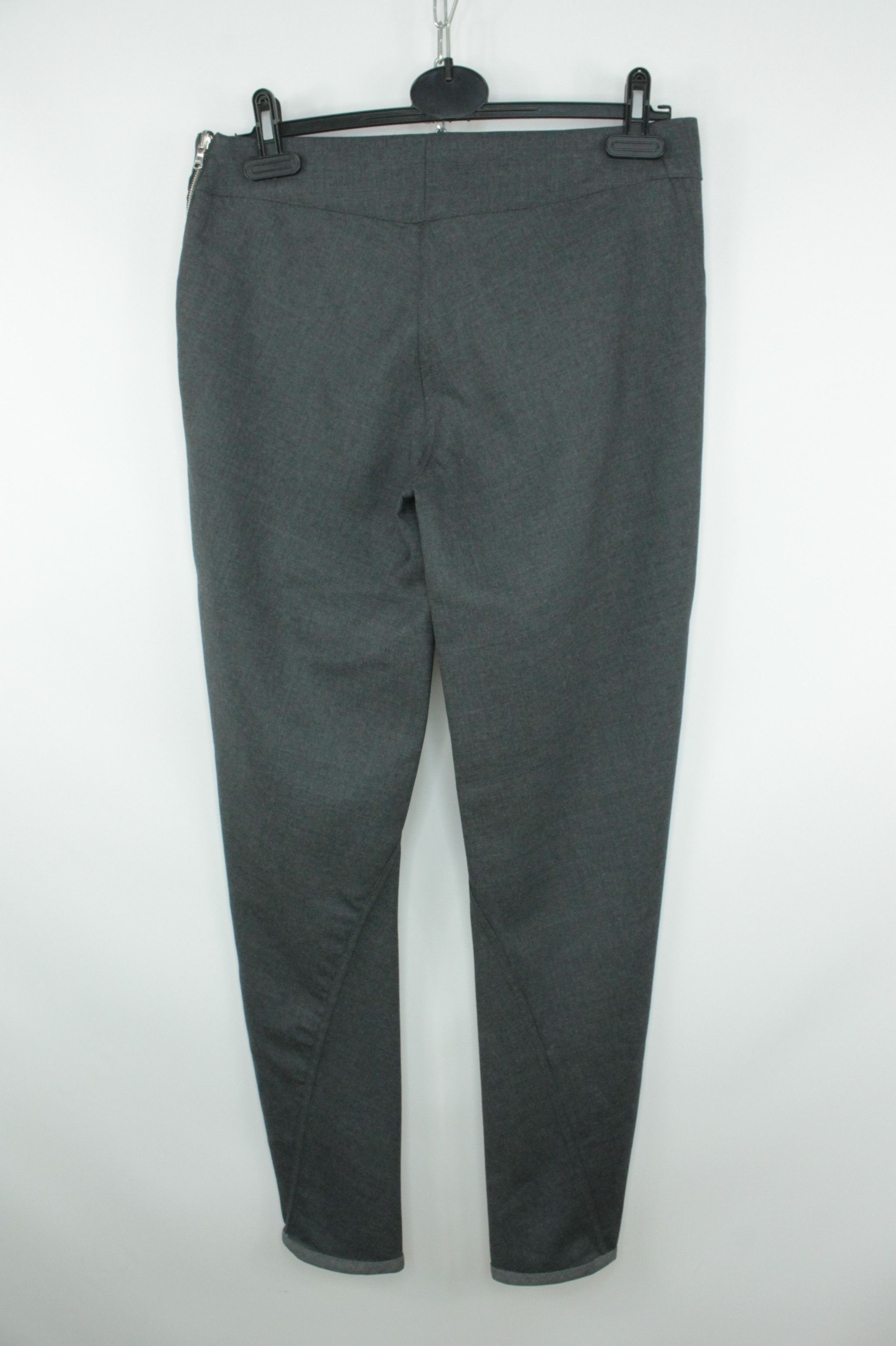 Brunello Cucinelli Gunex Brunello Cucinelli Reversible Wool Skinny Trousers Size 28" / US 6 / IT 42 - 4 Thumbnail