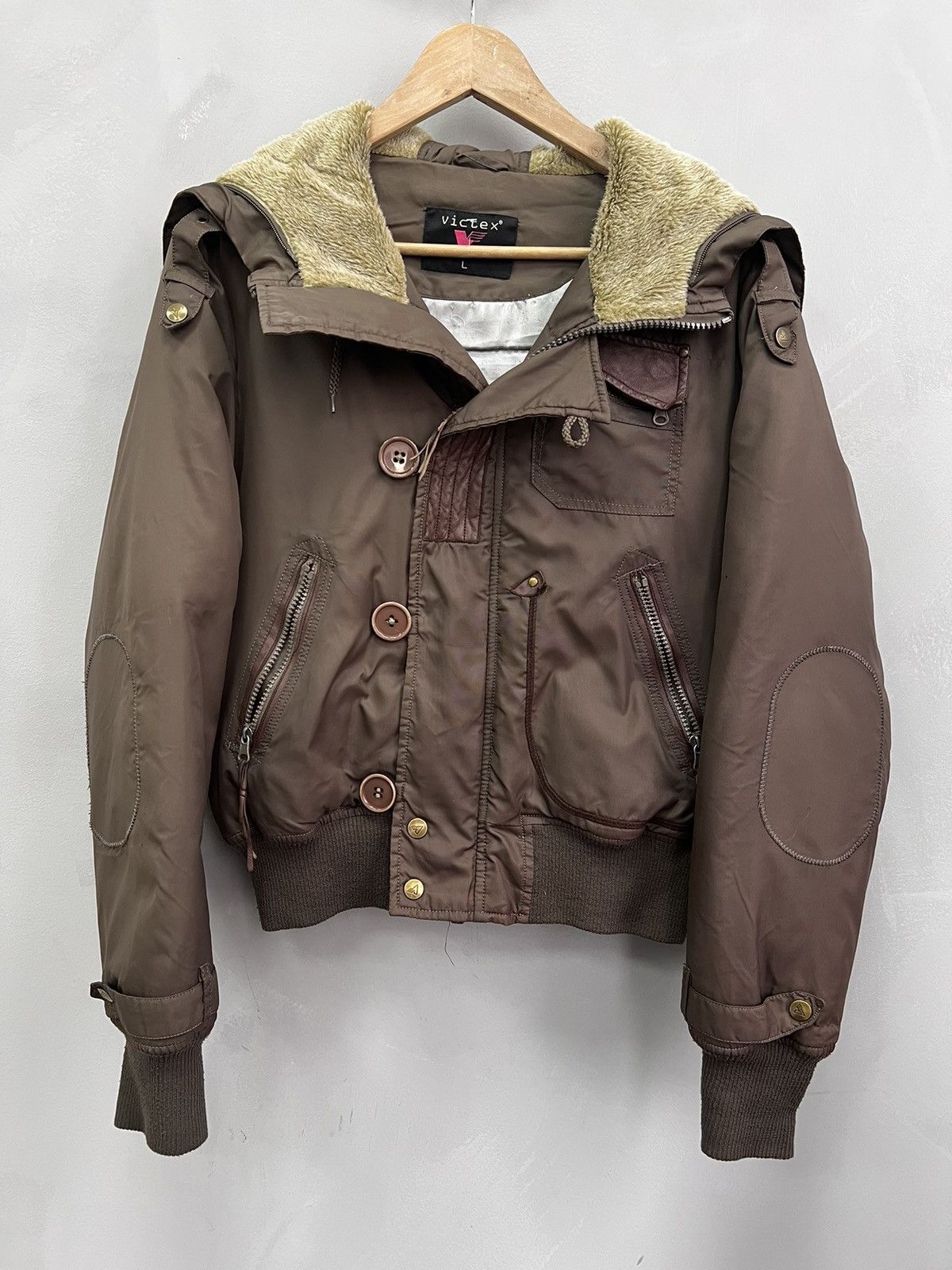 Hysteric Glamour × If Six Was Nine 2000s Avant Garde If Six Was Nine Style Jacket fur Hood 90s Size US S / EU 44-46 / 1 - 1 Thumbnail
