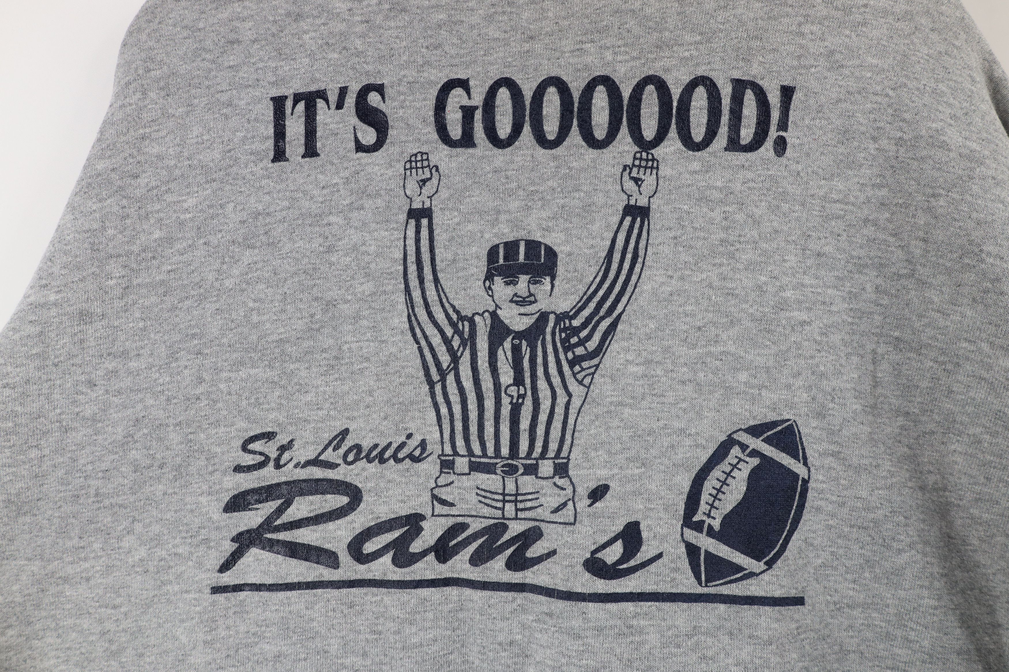 Vintage Vintage Champs St Louis Rams Football Crewneck Sweatshirt Size US XL / EU 56 / 4 - 10 Thumbnail